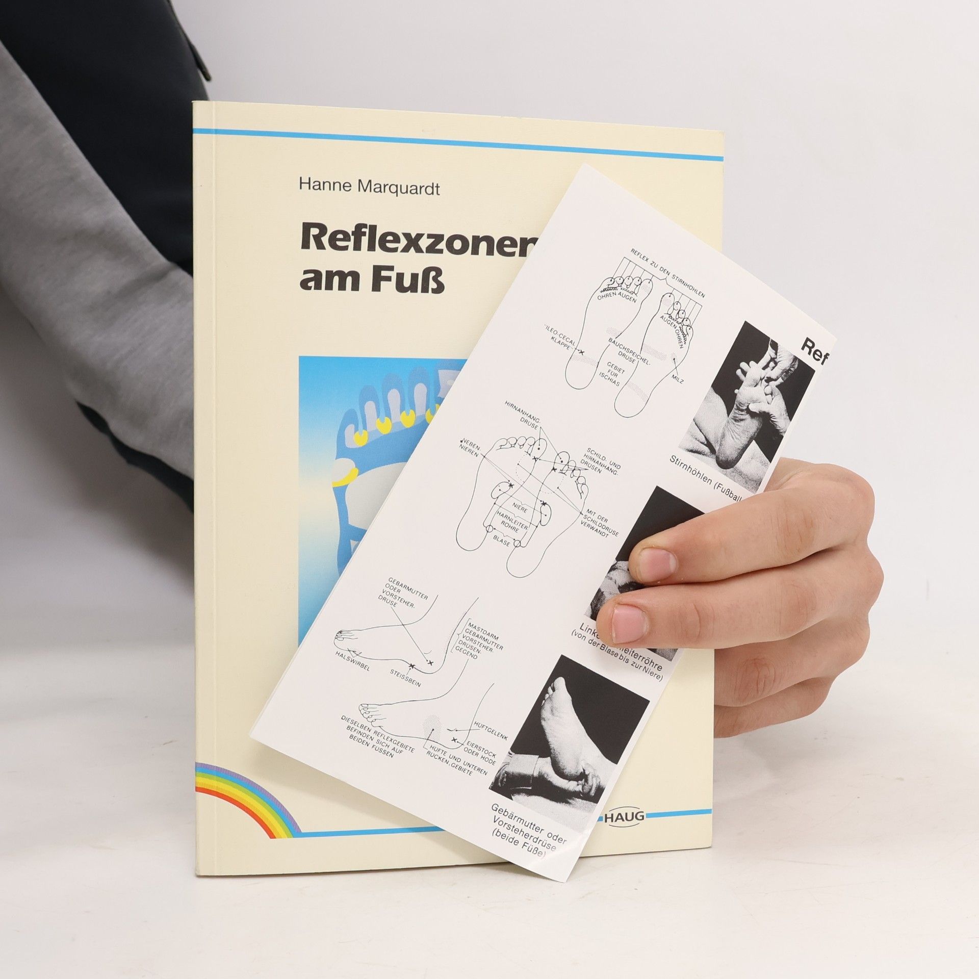 Hanne Marquardt Reflexzonenarbeit am Fuss