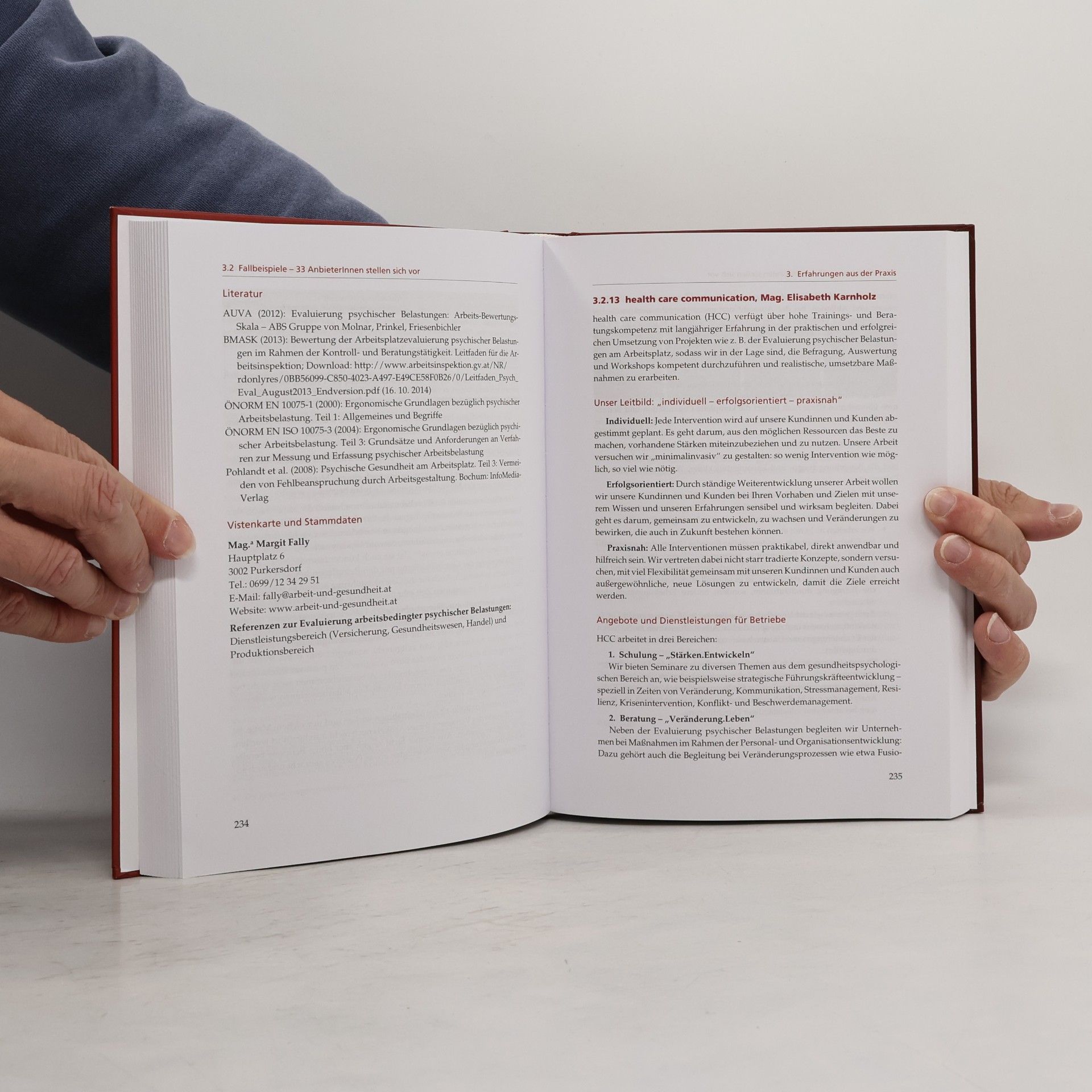 Alexander Heider Die Evaluierung arbeitsbedingter psychischer Belastungen