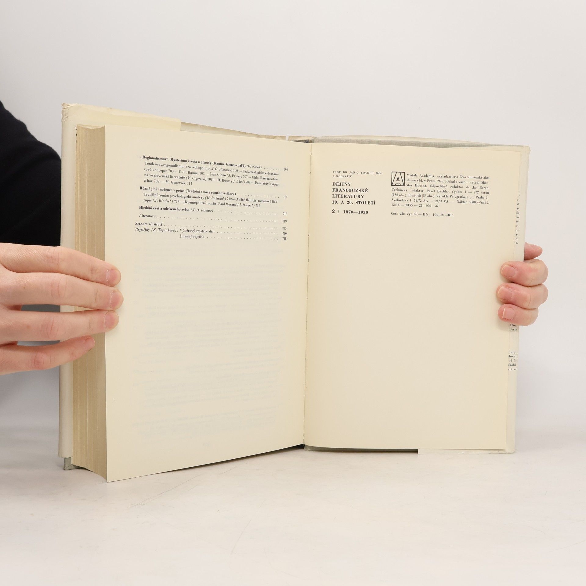 Jan O. Fischer Dějiny francouzské literatury 2