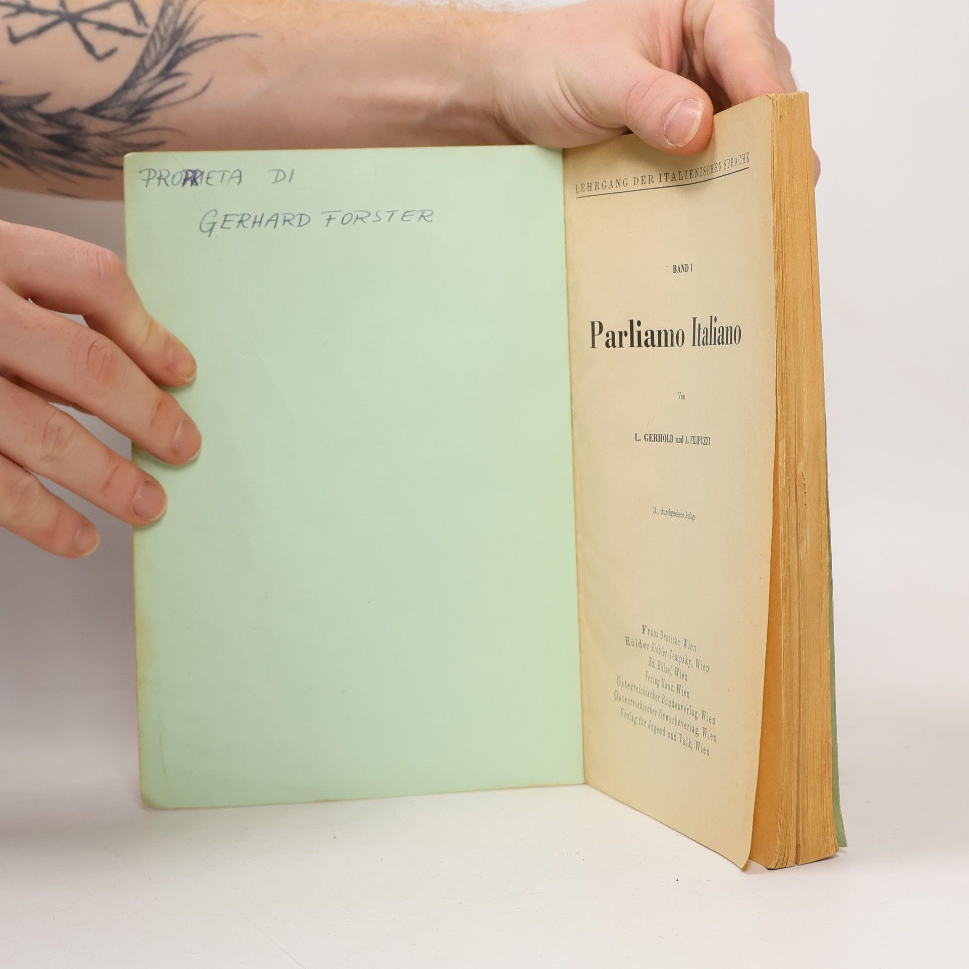 Gerhold Filipuzzi Parliamo italiano