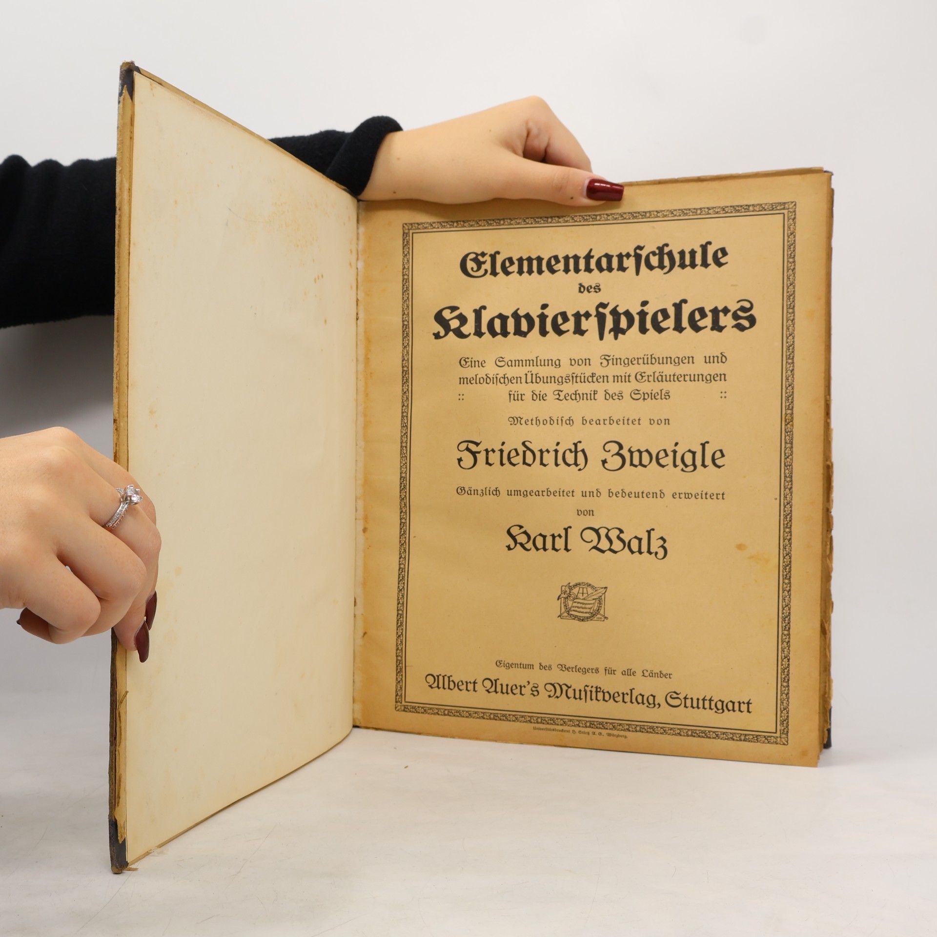 Friedrich Zweigle Elementarschule des Klavierspielers