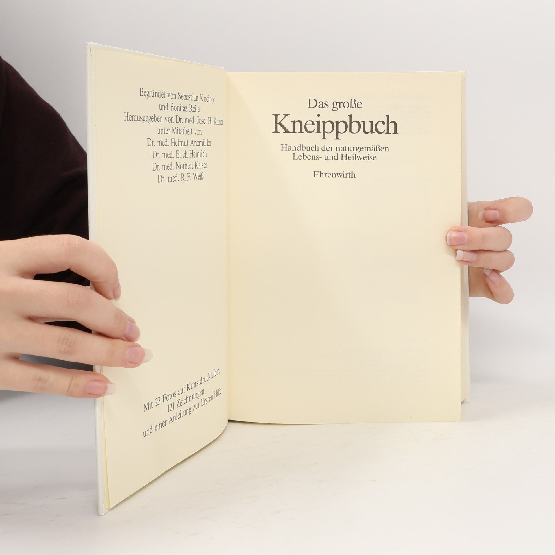 Josef H. Kaiser Das große Kneippbuch