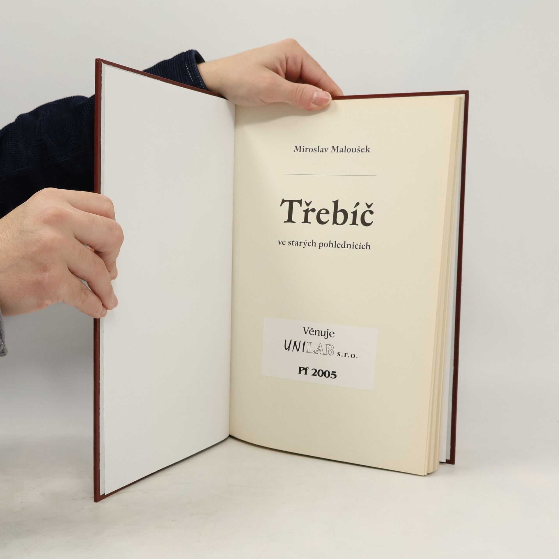 Miroslav Maloušek Třebíč ve starých pohlednicích