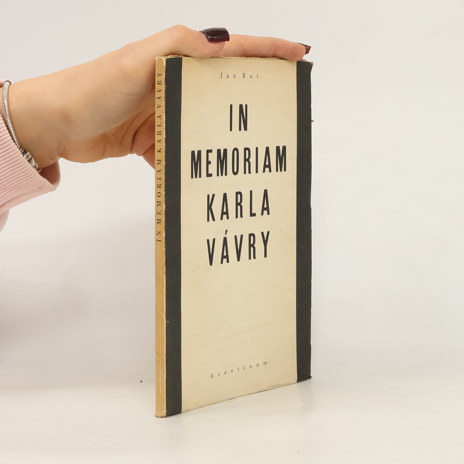 Jan Bor In memoriam Karla Vávry