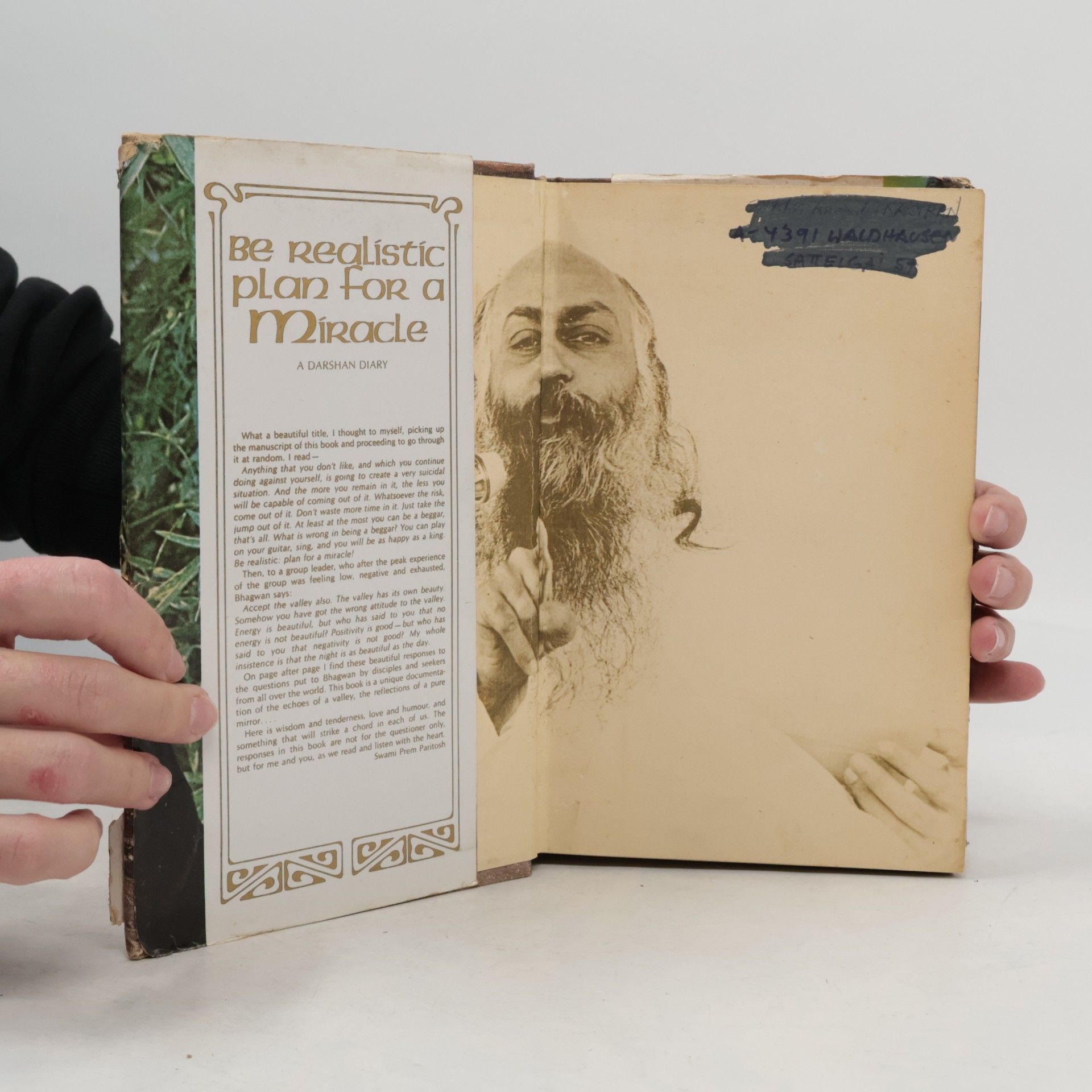 Bhagwan Shree Rajneesh Be Realistic Plan for a Miracle