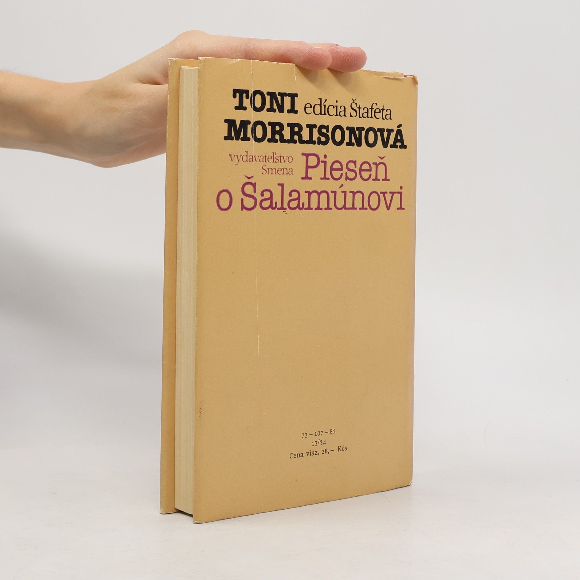 Toni Morrison Pieseň o Šalamúnovi