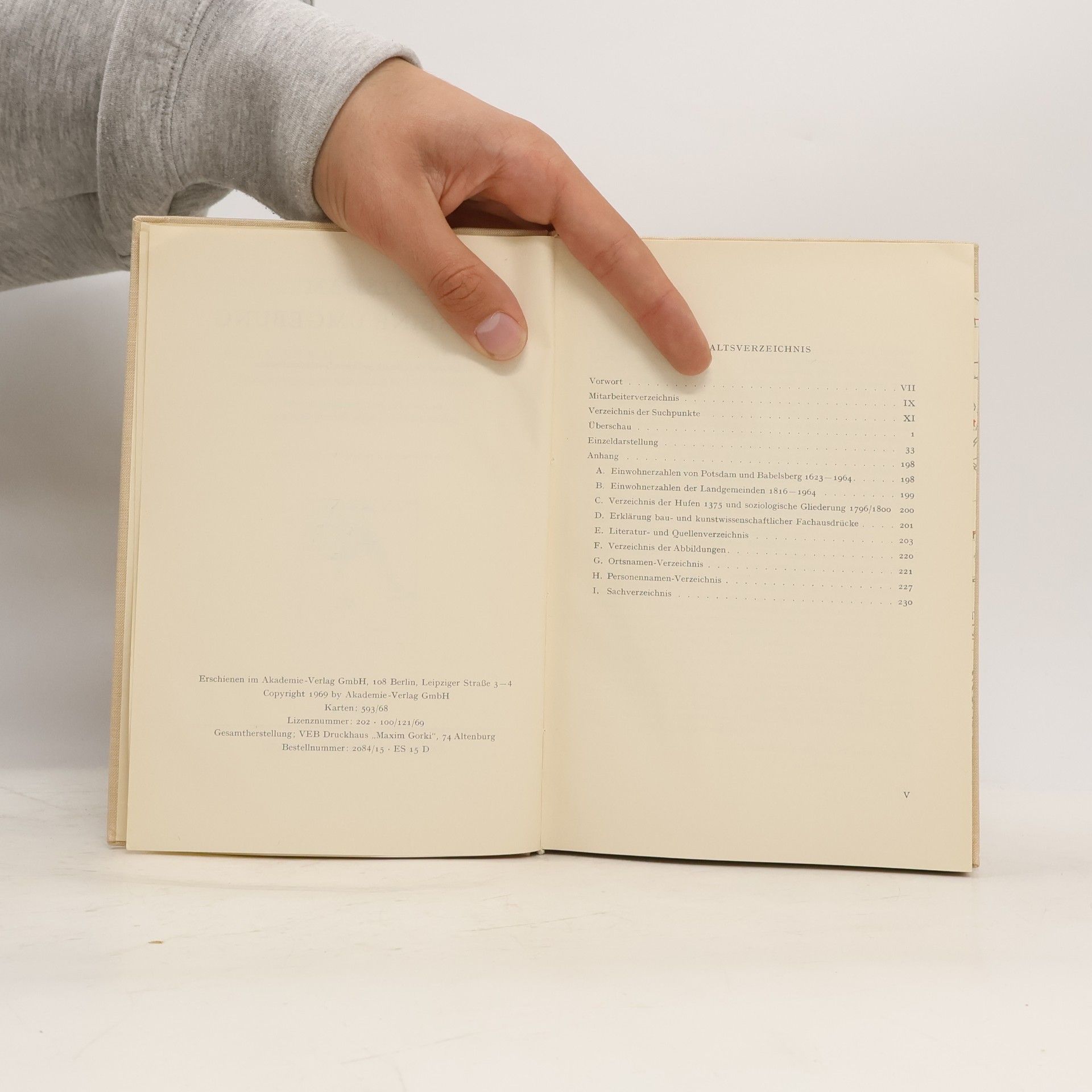 Various authors Postdam und seine Umgebund
