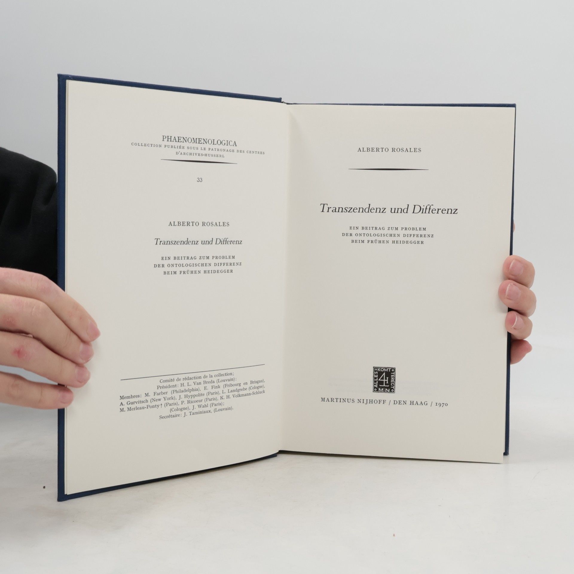 A. Rosales Transzendenz und Differenz