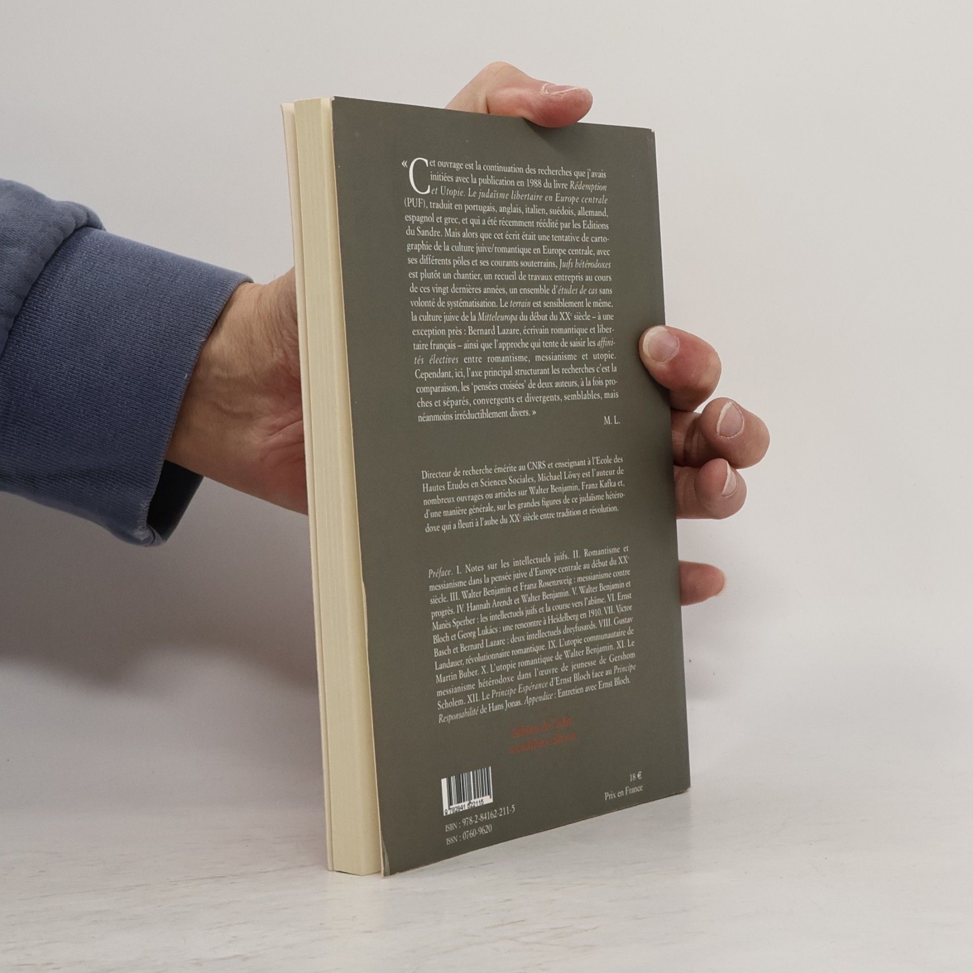 Michael Löwy Juifs hétérodoxes - romantisme, messianisme, utopie