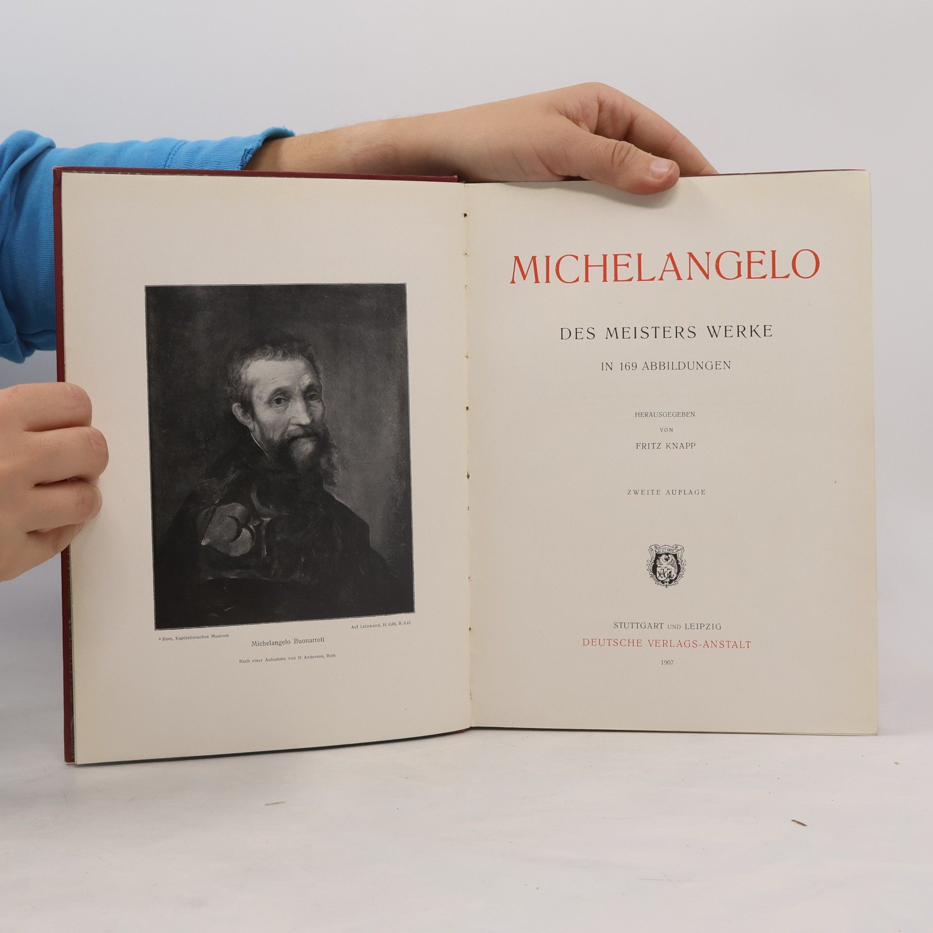 D. Anderson Des Meisters Werke in 169 Abbildungen. Michelangelo