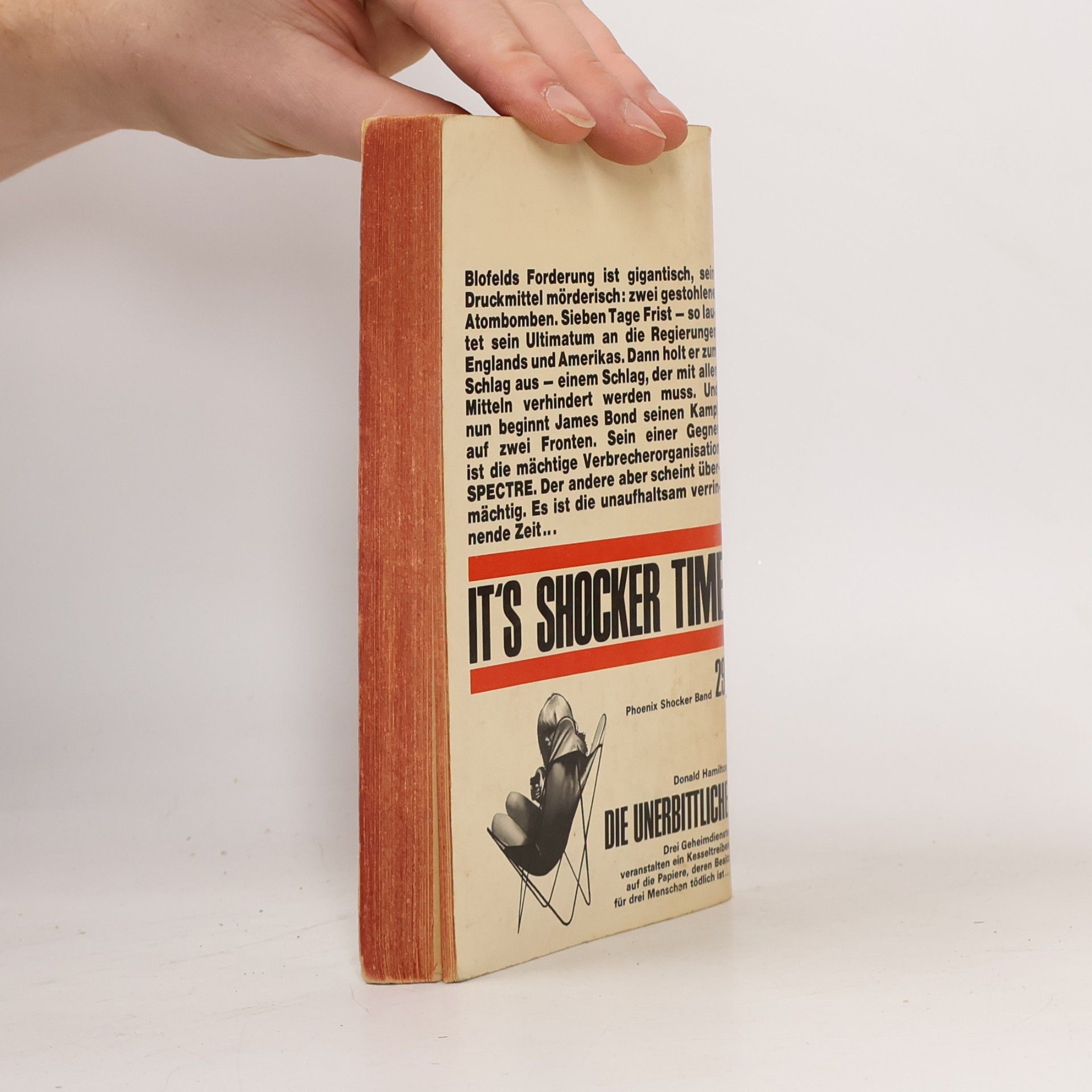 Ian Fleming Feuerball. James Bond 007