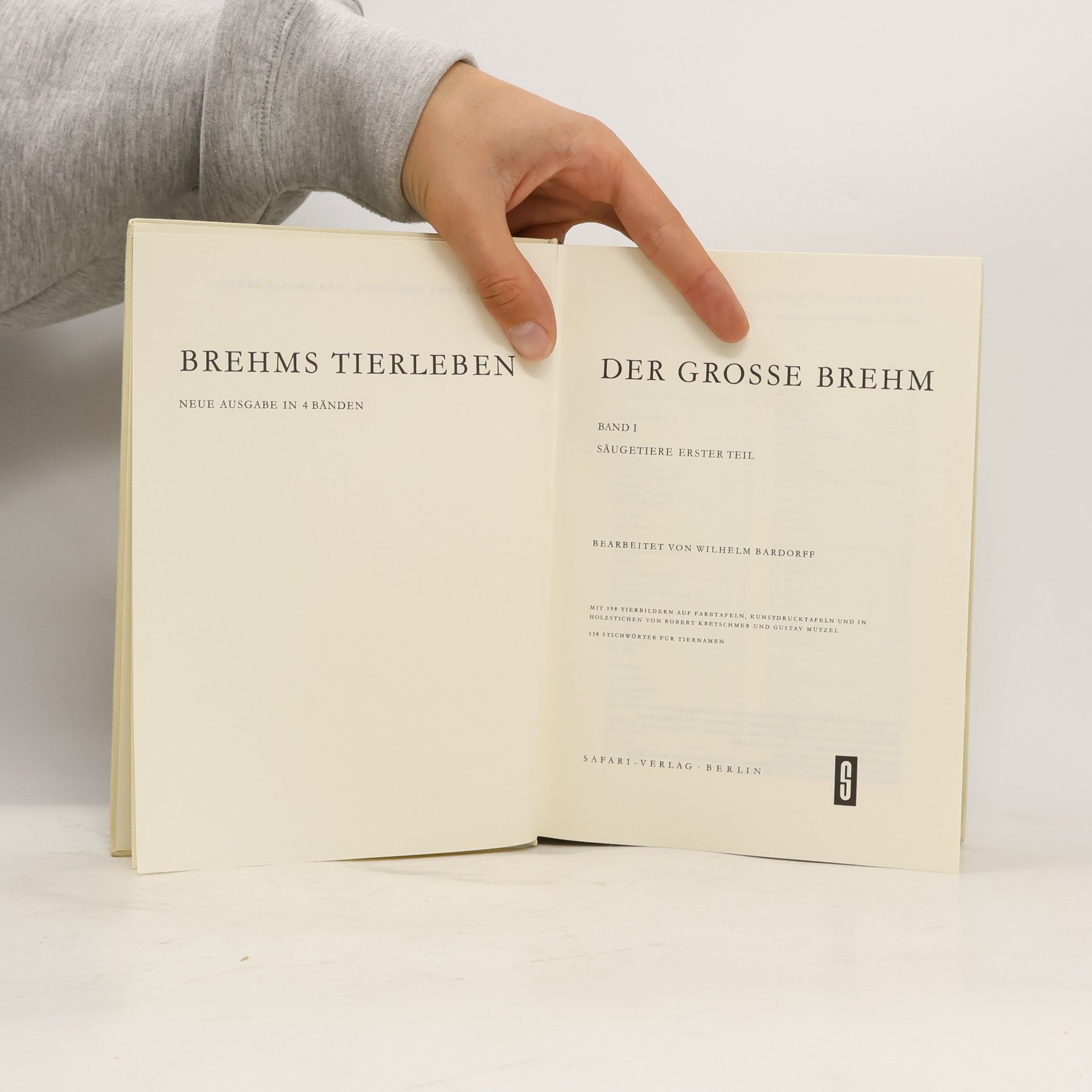 Robert Kretschmer Der grosse Brehm 1