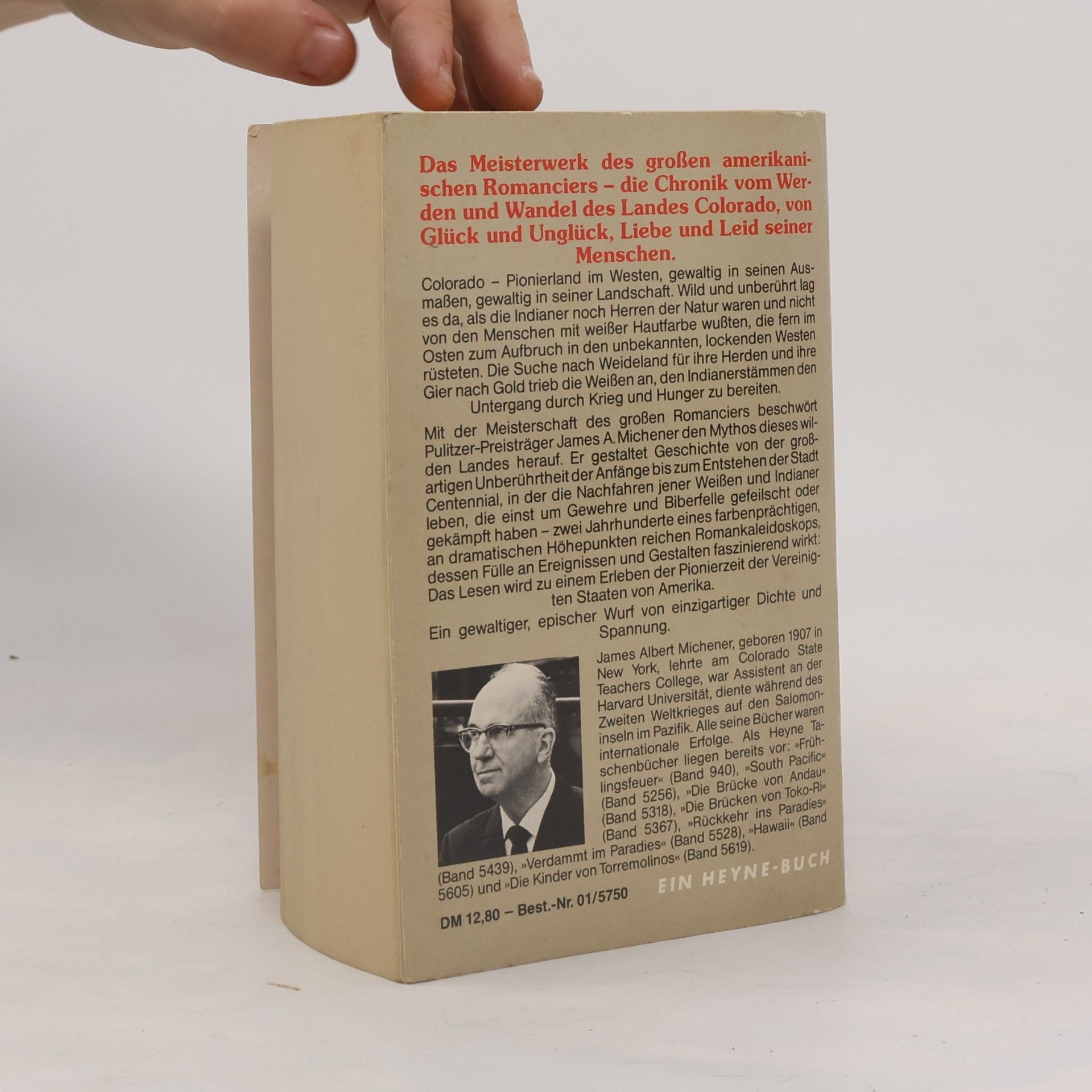 James A. Michener Colorado-Saga