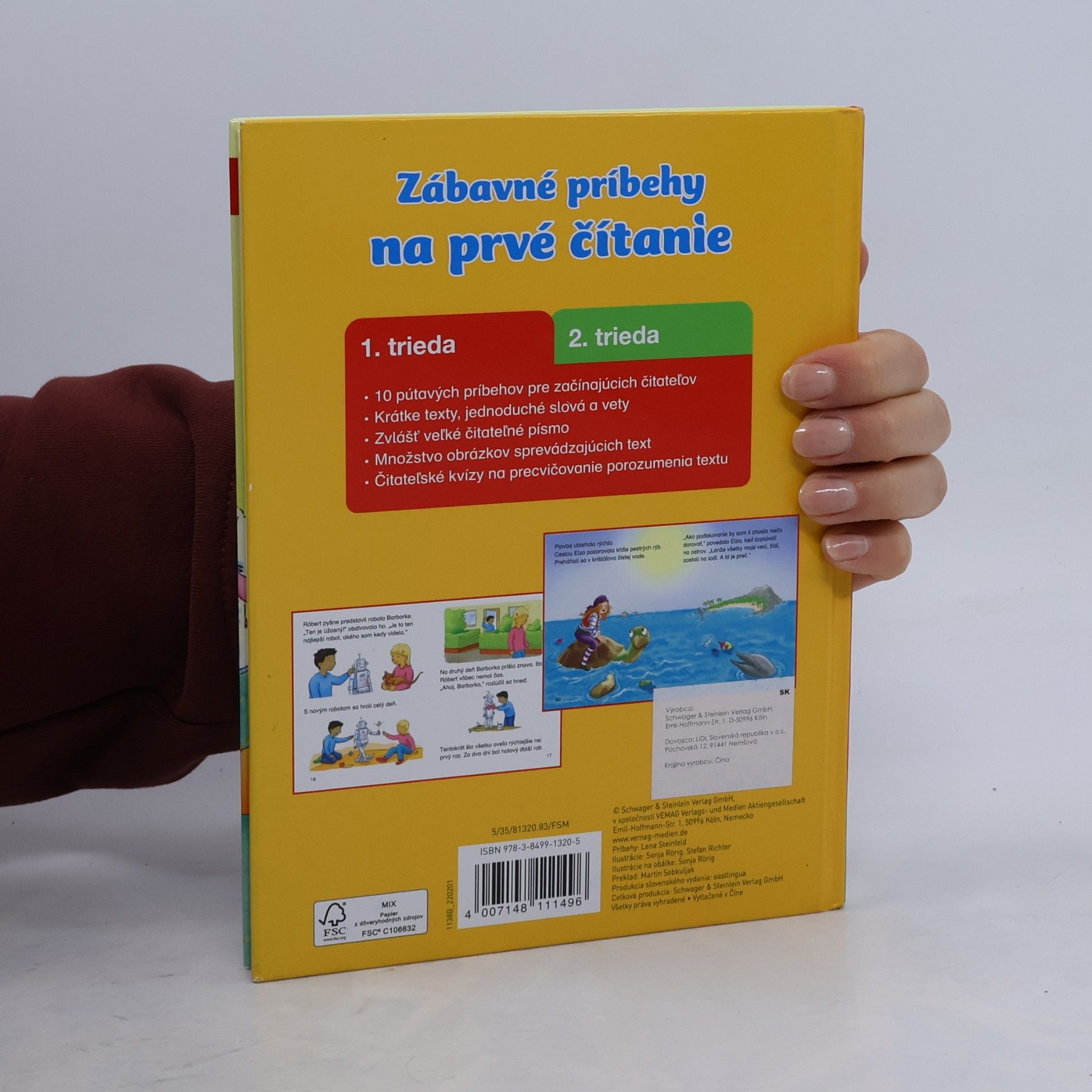 Lena Steinfeld Zábavné príbehy na prvé čítanie. 1. trieda