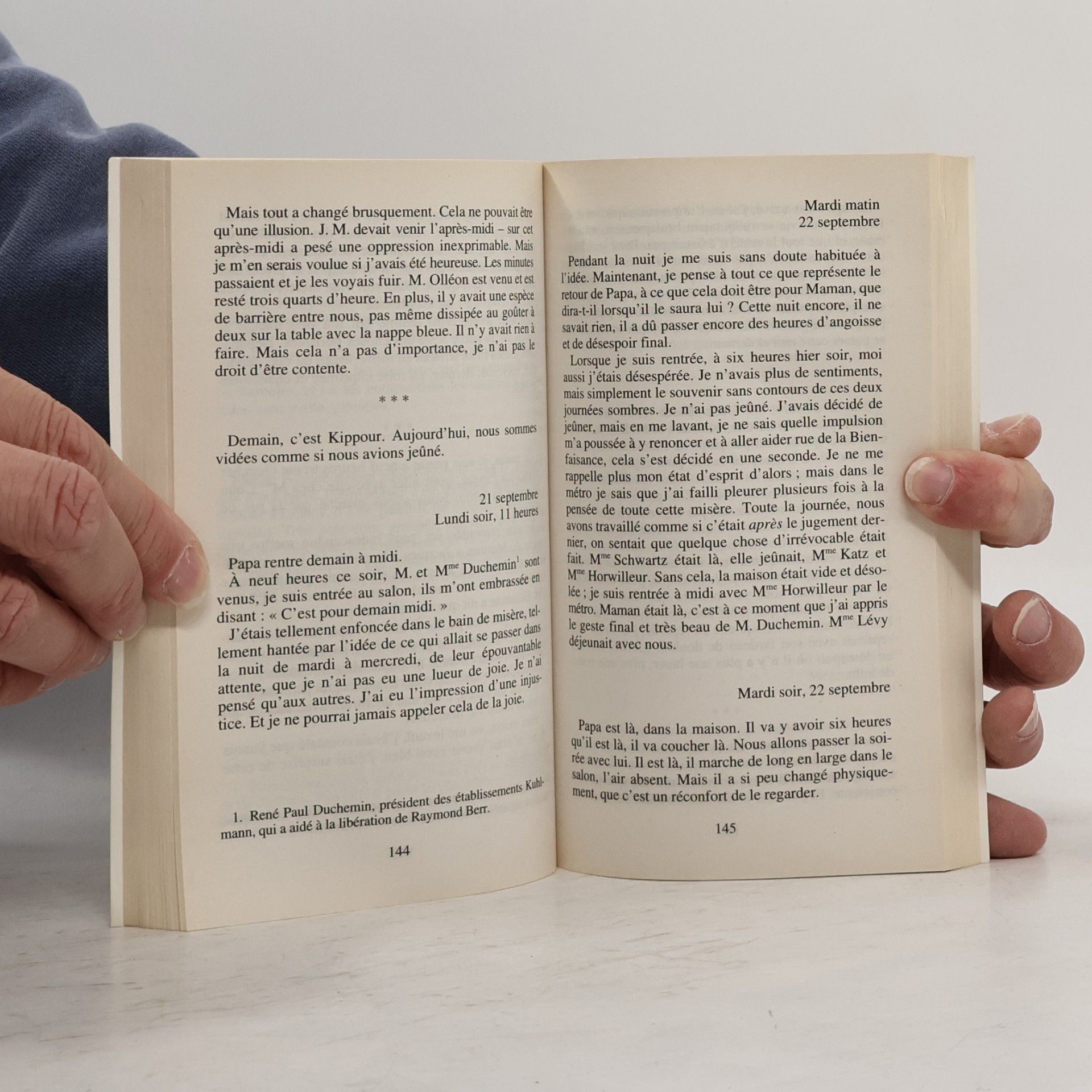 Hélene Berr Journal, 1942-1944, französische Ausgabe. Pariser Tagebuch 1942-1944, französische Ausgabe