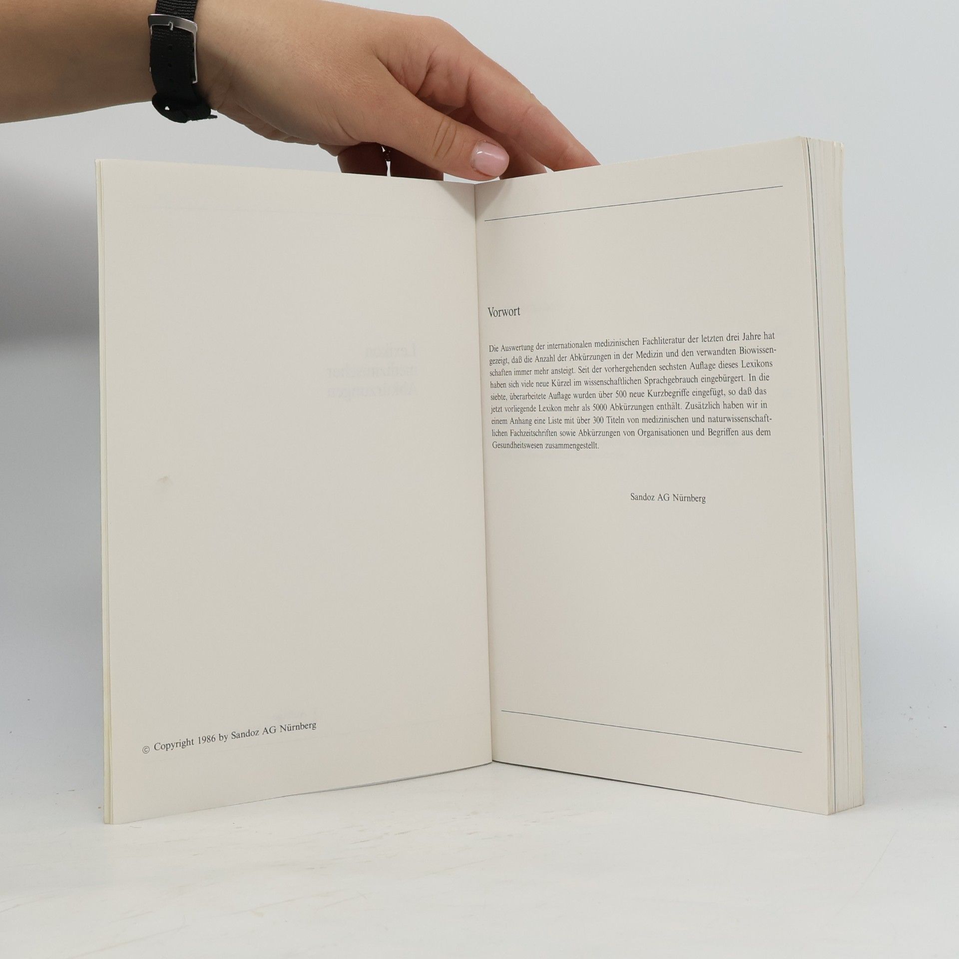 Various authors Lexikon medizinischer Abkürzungen