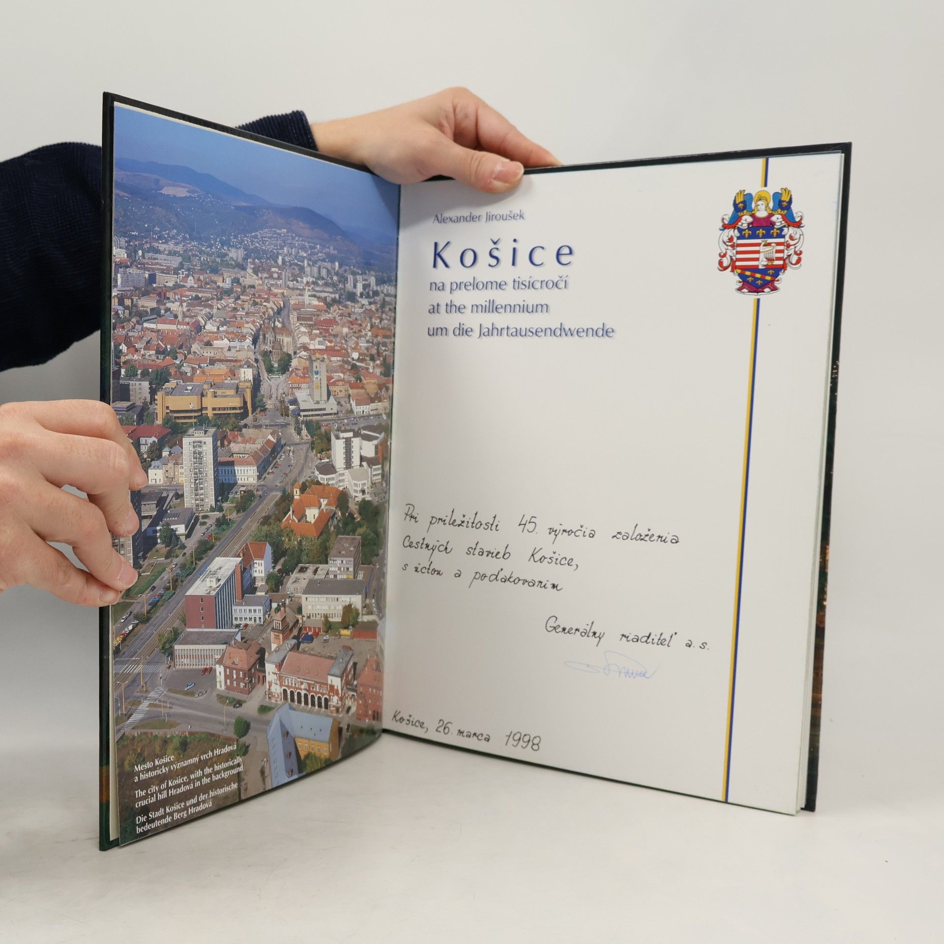 Alexander Jiroušek Košice na prelome tisícročí : Košice at the millennium : Košice um die Jahrtausendwende
