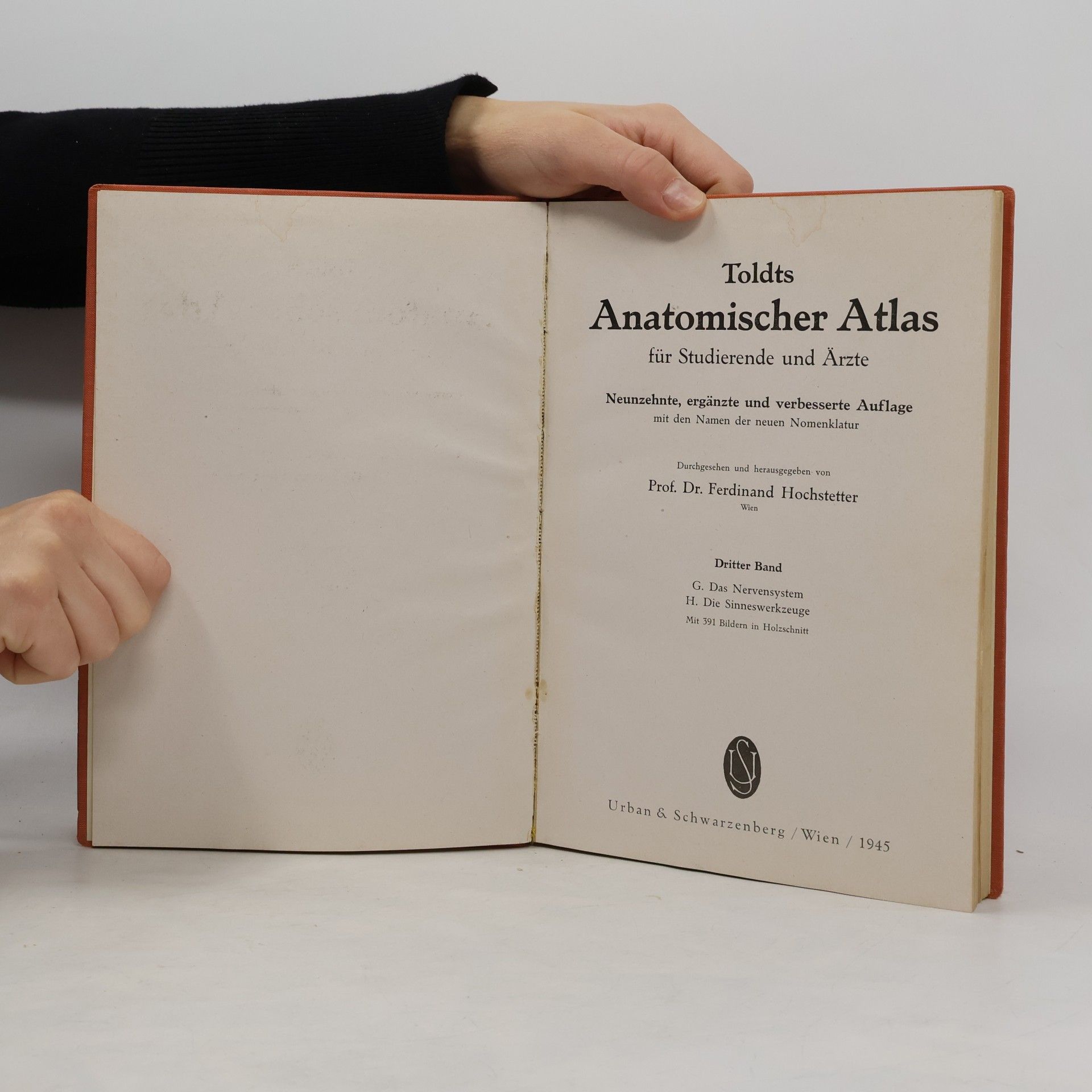 Autorenkollektiv Toldts Anatomischer Atlas für Studierende und Ärzte 3