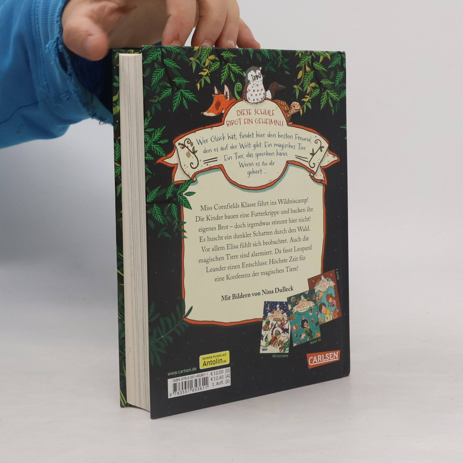 Margit Auer Die Schule der magischen Tiere. Wilder, wilder Wald!
