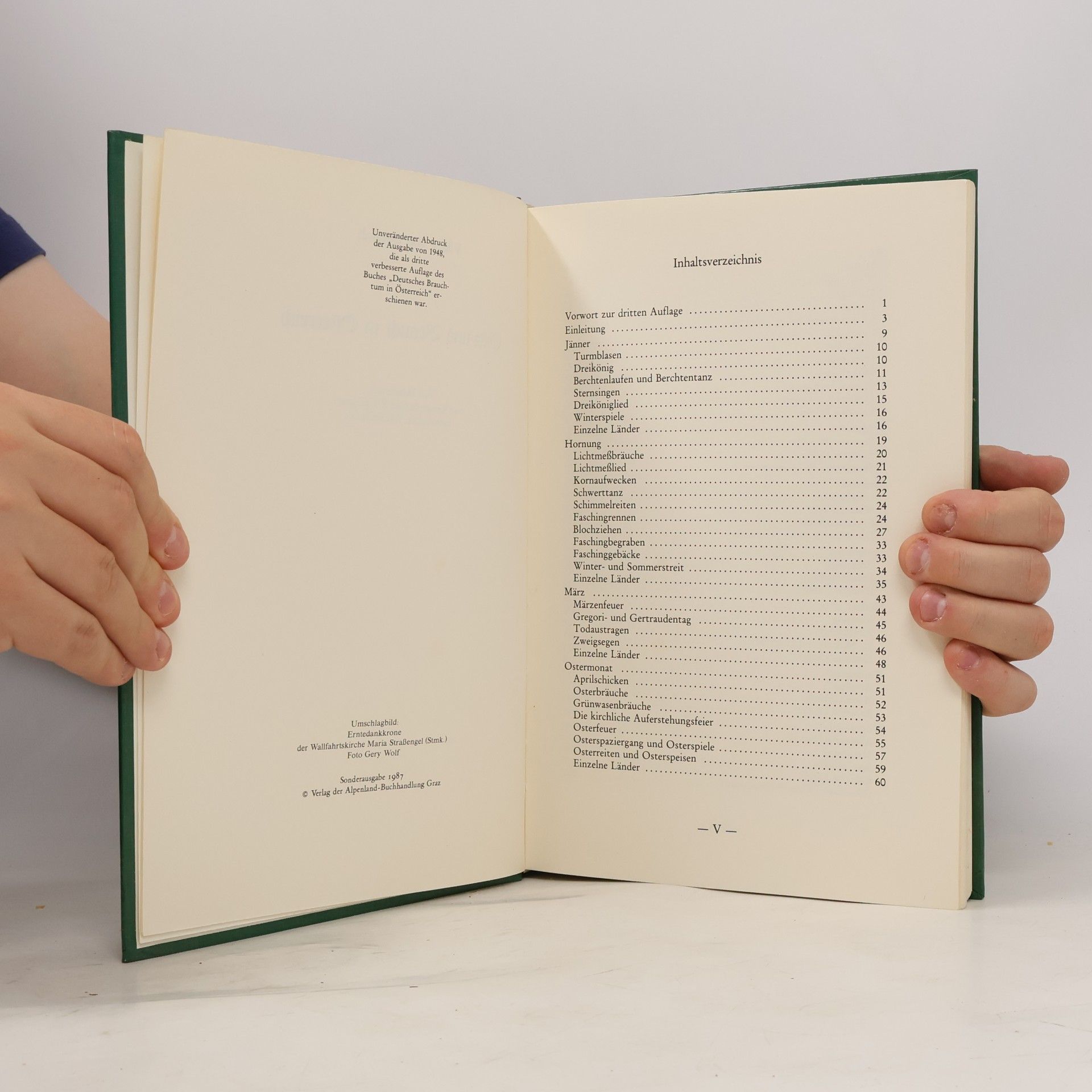 Viktor von Geramb Sitte und Brauch in Österreich