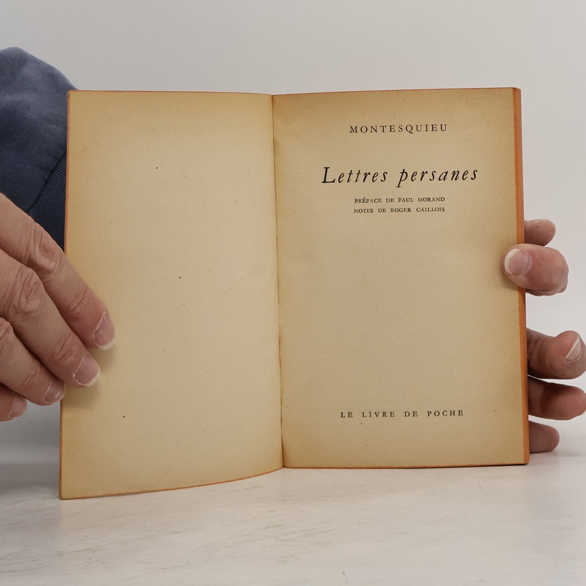 Charles de Secondat, Baron de Montesquieu Lettres persanes
