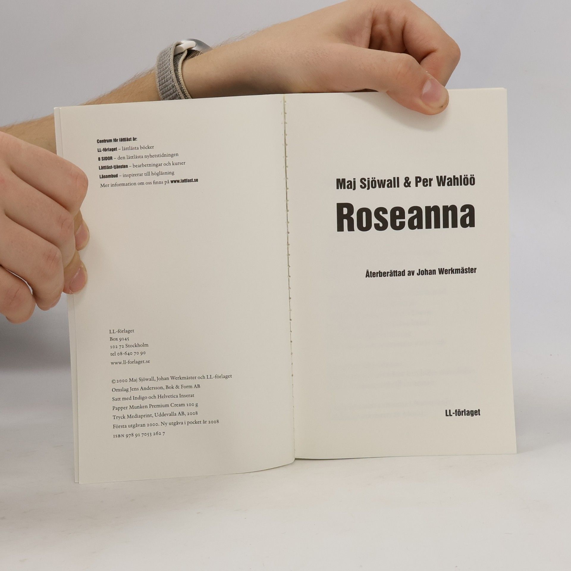 Maj Sjöwallová Roseanna Lättläst