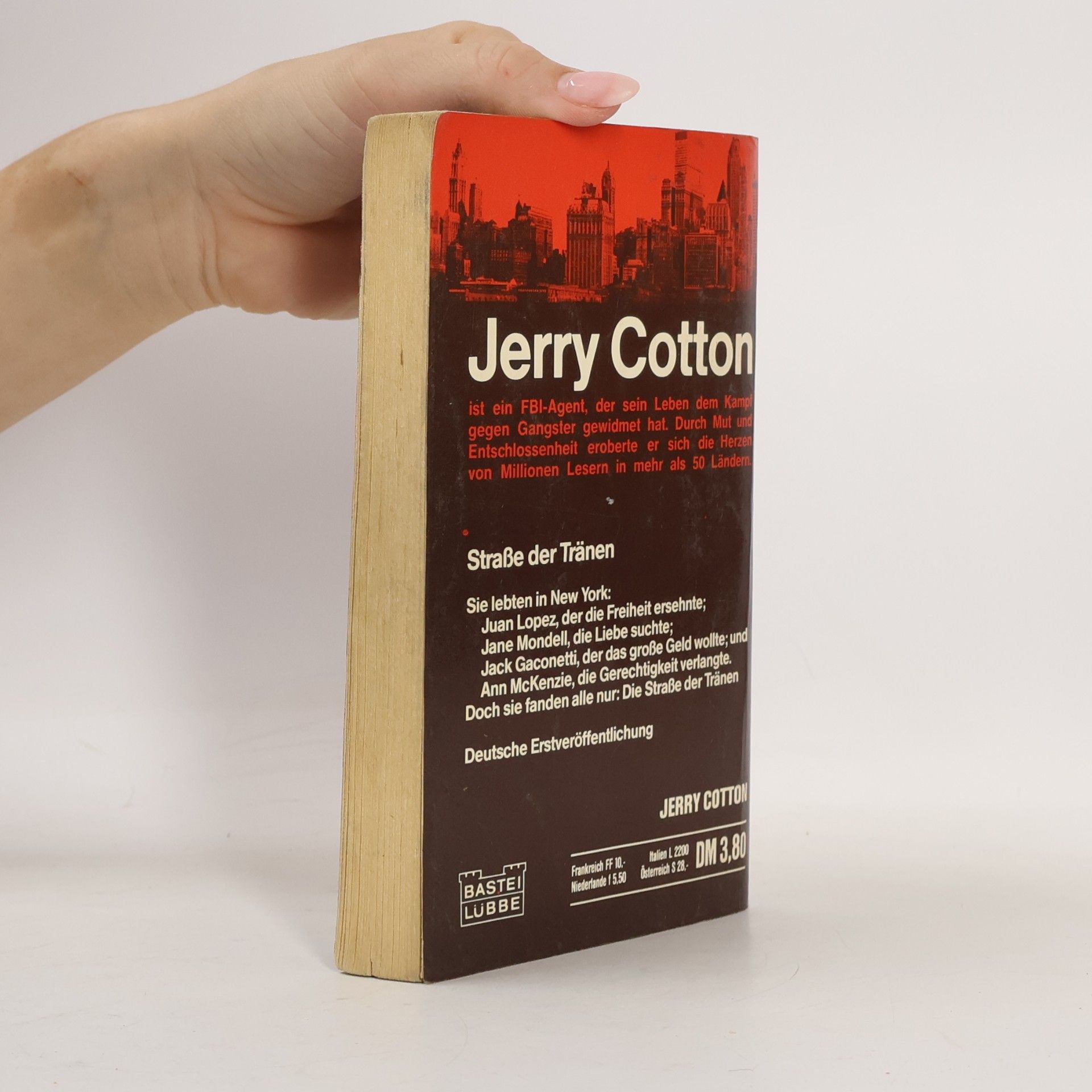 Jerry Cotton Straße der Tränen