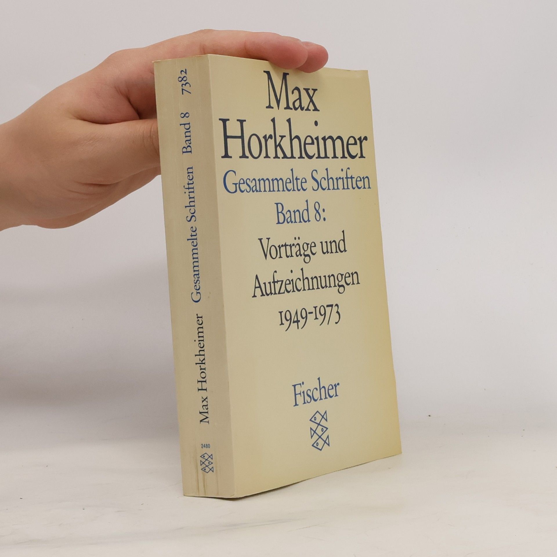 Gesammelte Schriften, Band 8