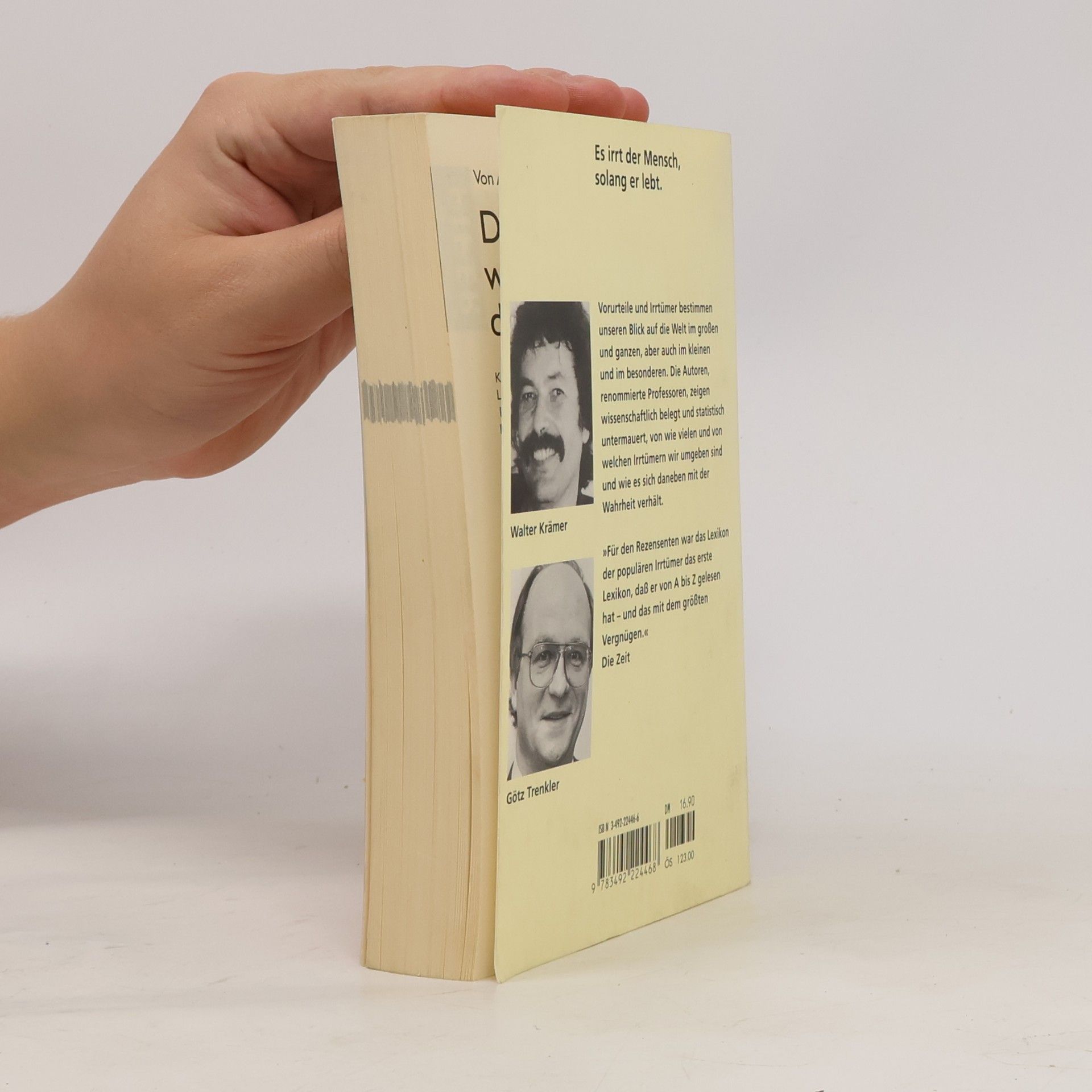 Walter Krämer Lexikon der populären Irrtümer