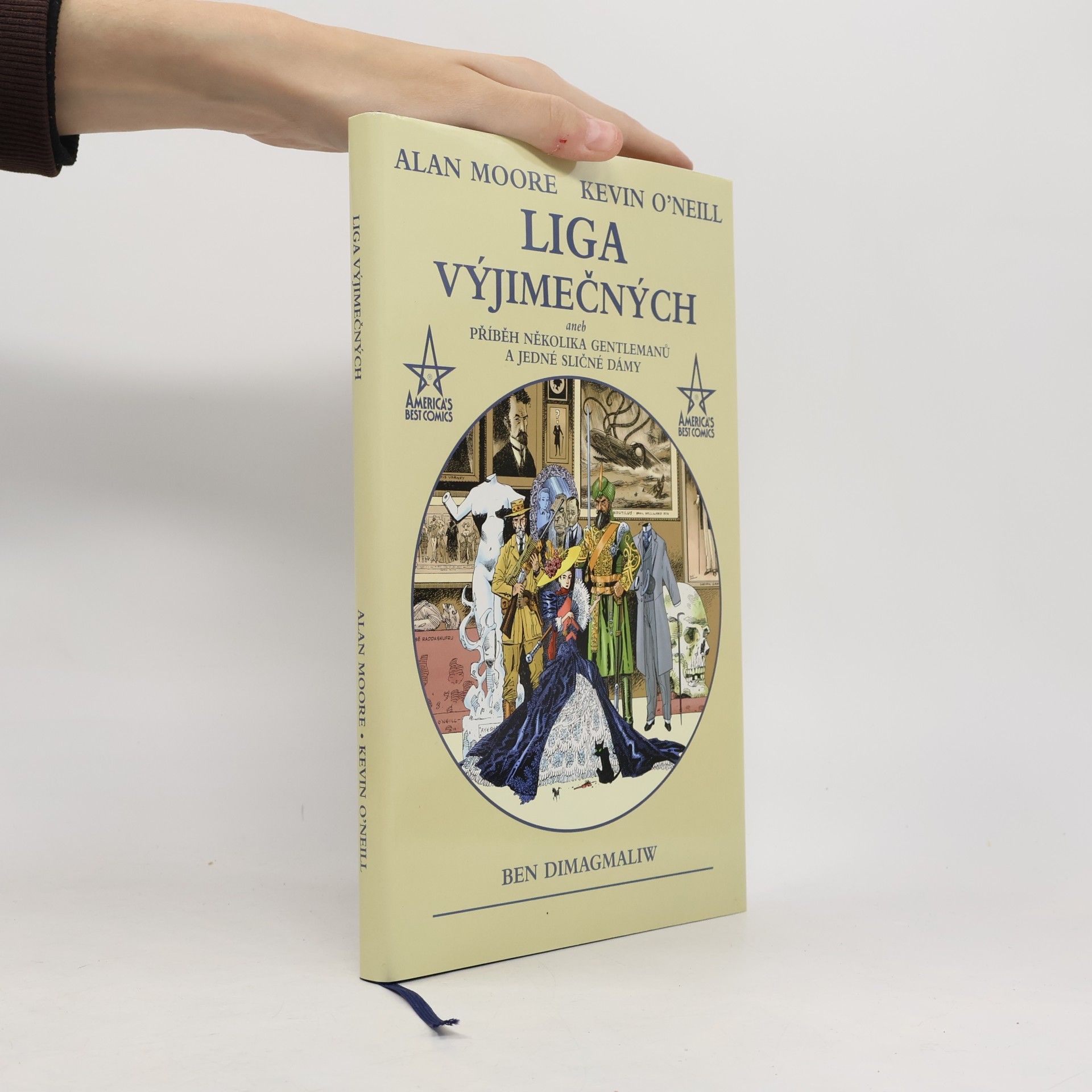Alan Moore Liga výjimečných, aneb, Příběh několika gentlemanů a jedné sličné dámy ; Allan a roztržený závoj. [1. díl]