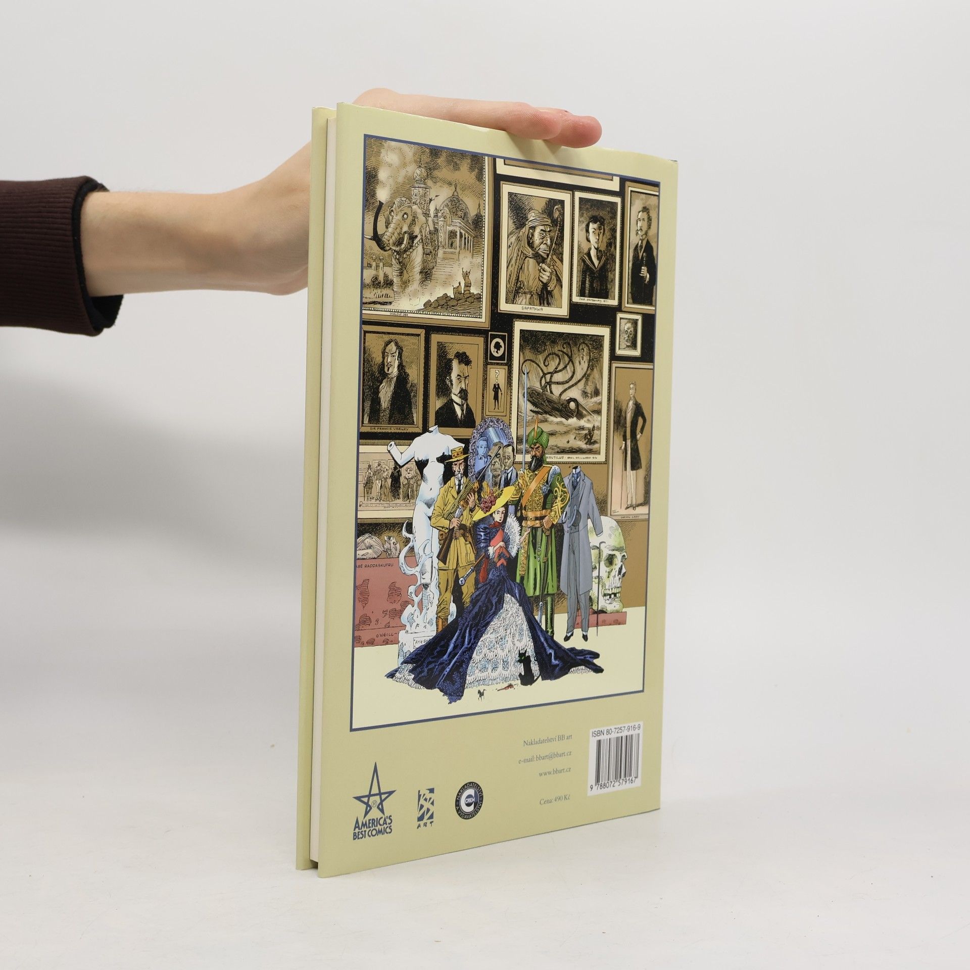 Alan Moore Liga výjimečných, aneb, Příběh několika gentlemanů a jedné sličné dámy ; Allan a roztržený závoj. [1. díl]