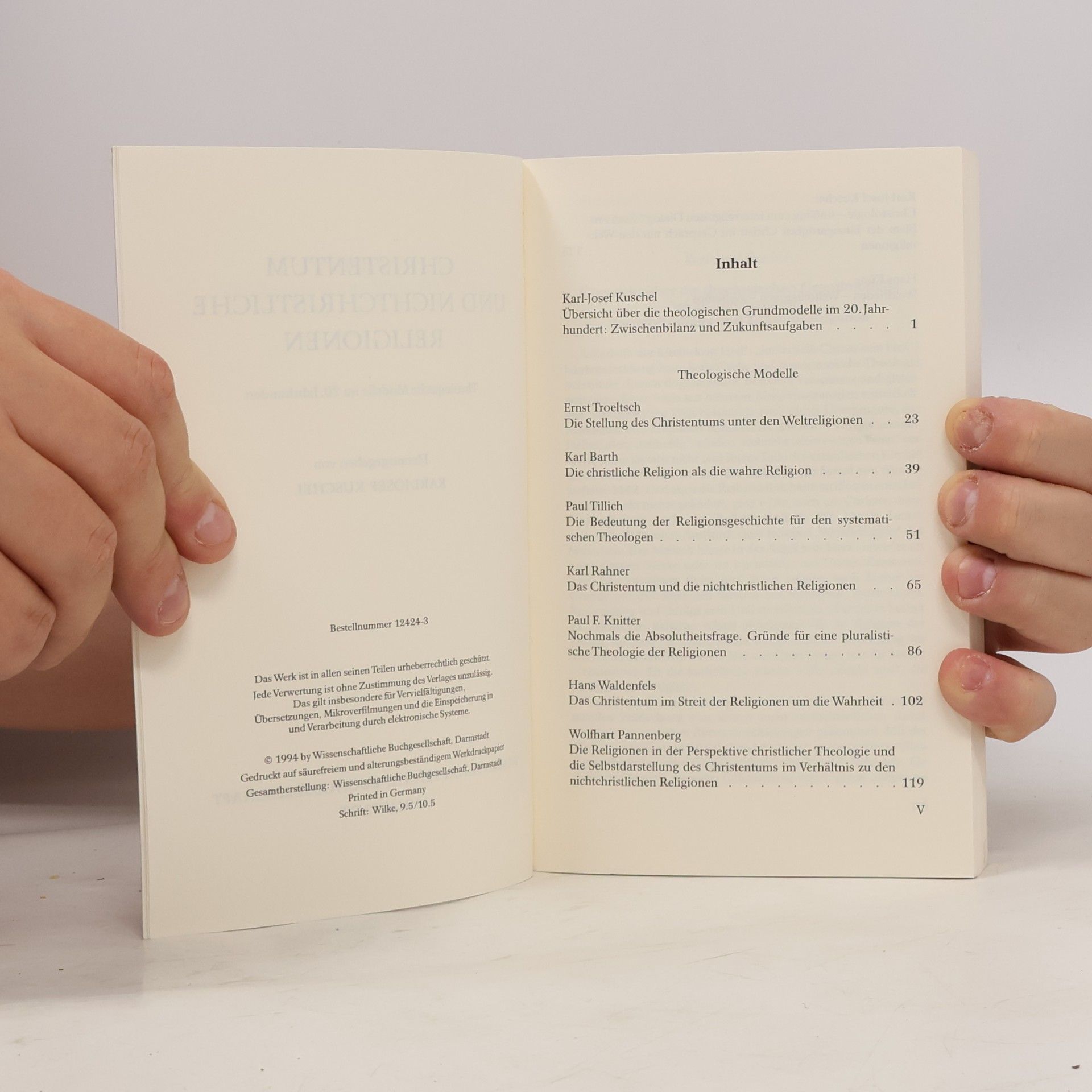 Karl-Josef Kuschel Christentum und Nichtchristliche Religionen