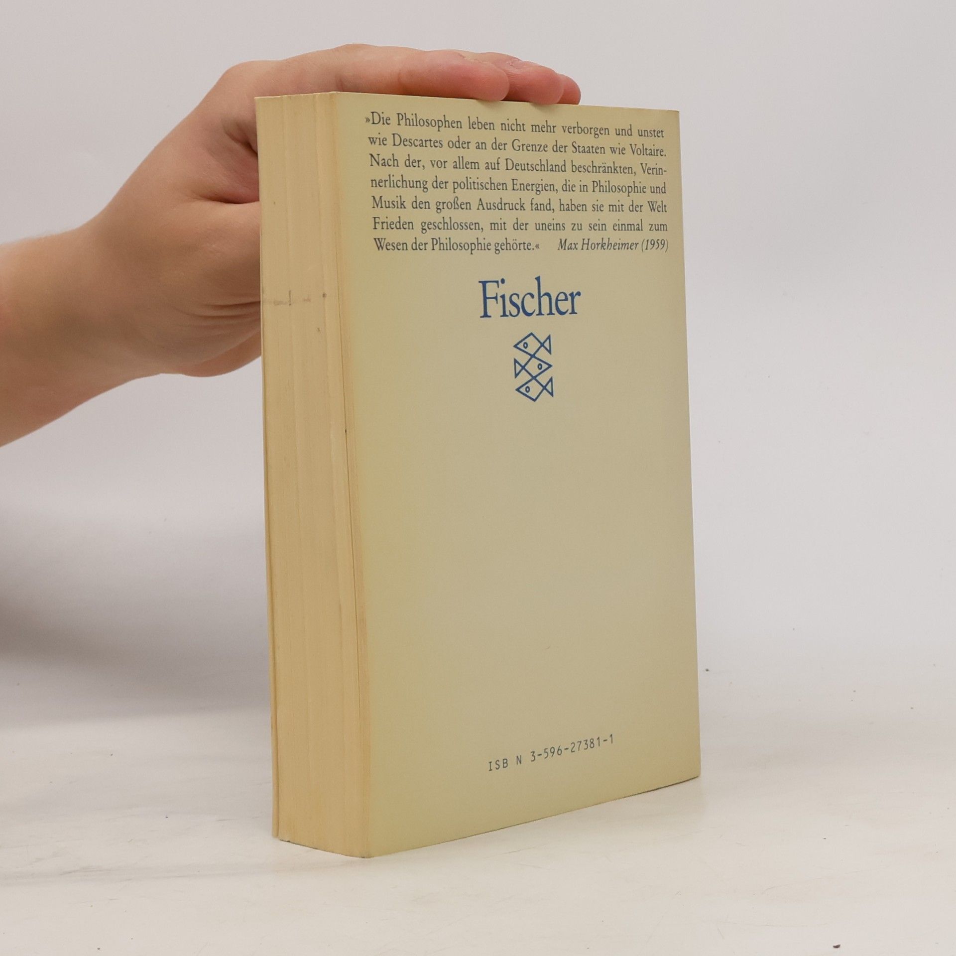 Max Horkheimer Gesammelte Schriften VII