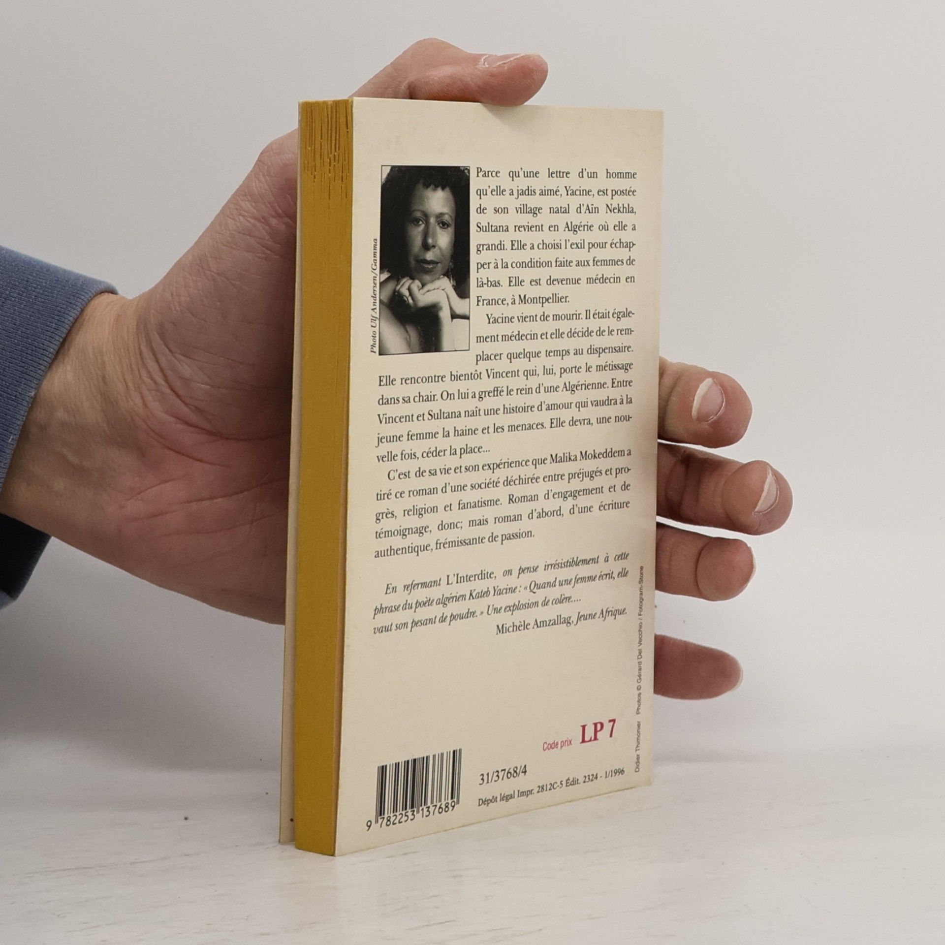 Malika Mokeddem L'interdite - Texte intégral