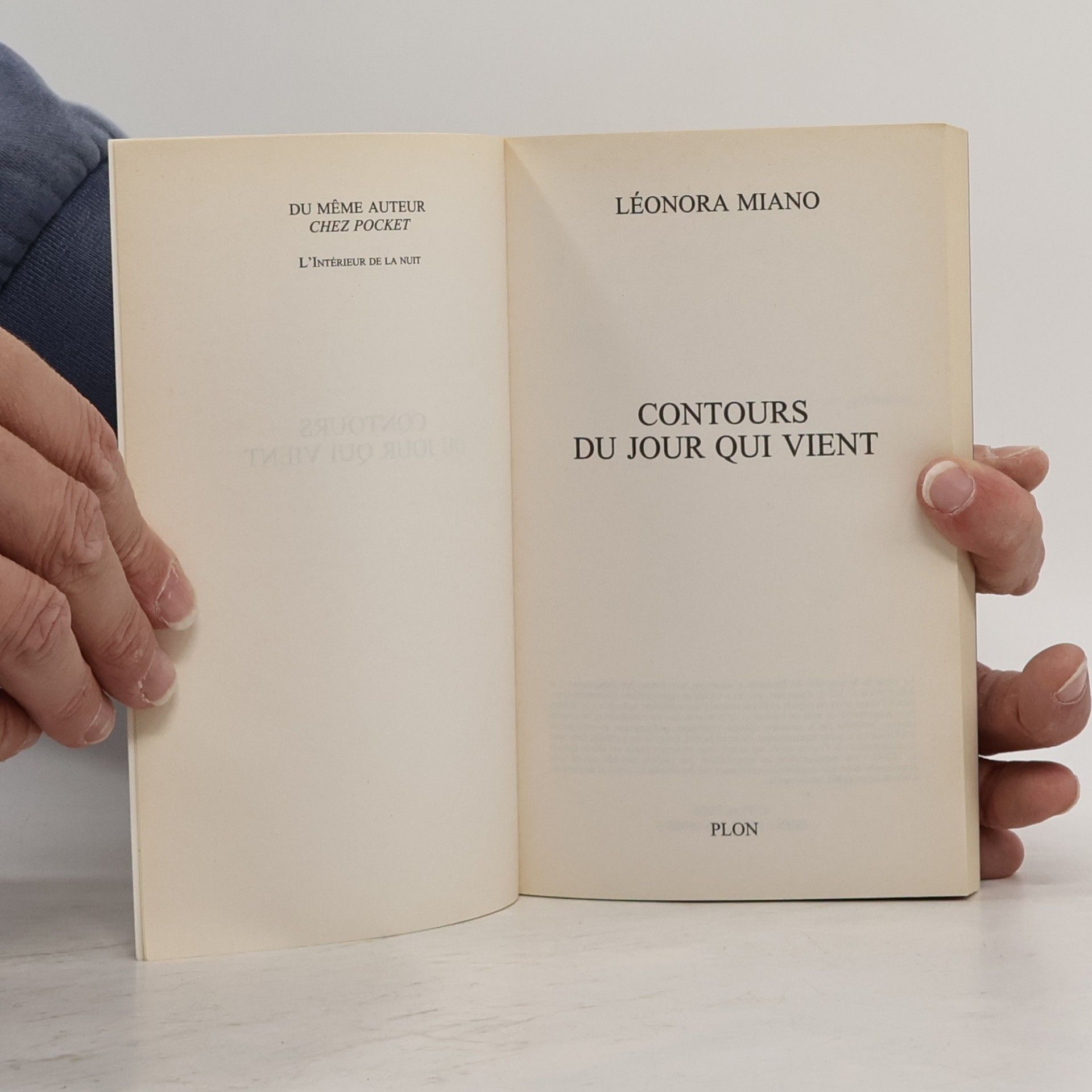 Léonora Miano Contours du jour qui vient