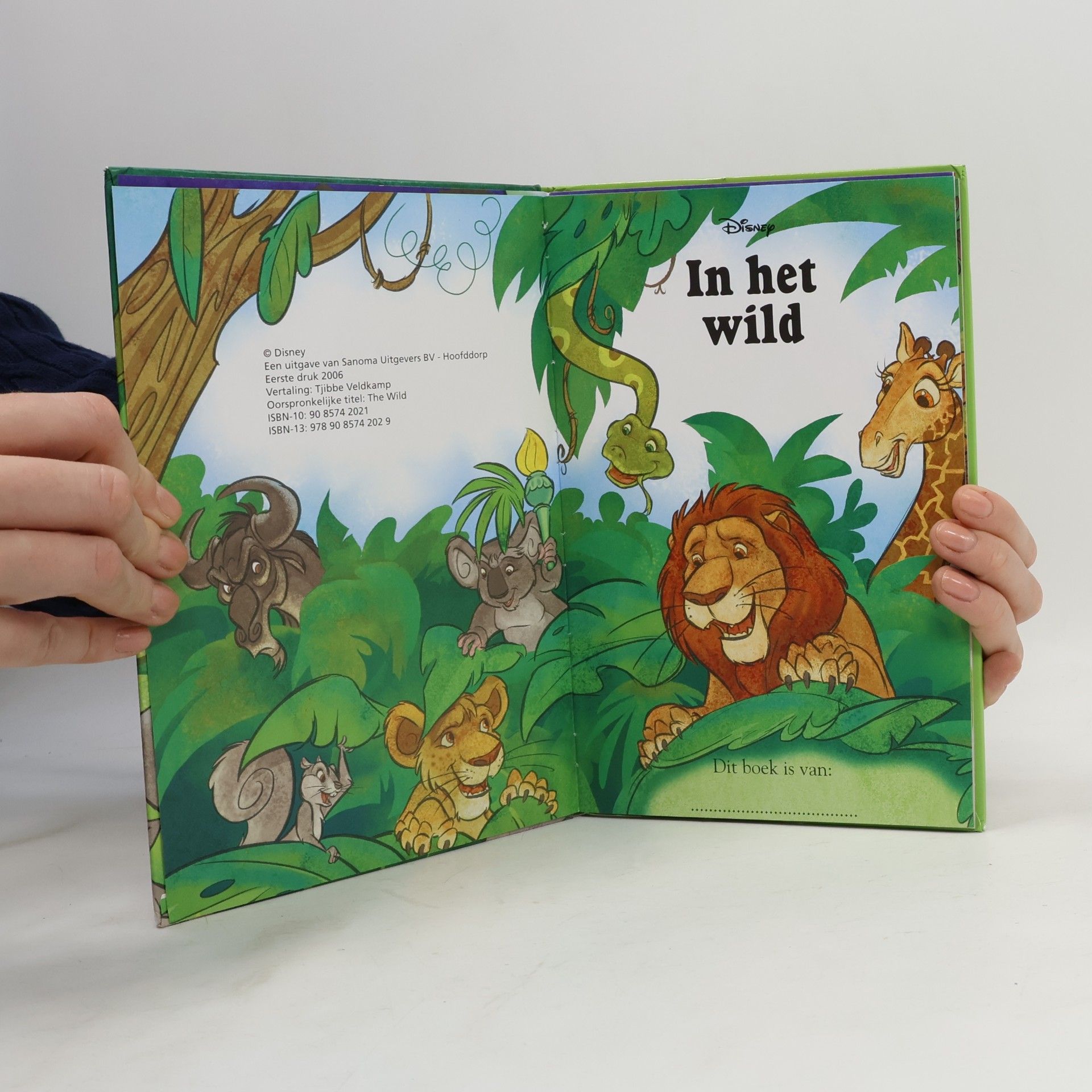 Disney Boekenclub: In het wild (+ CD)