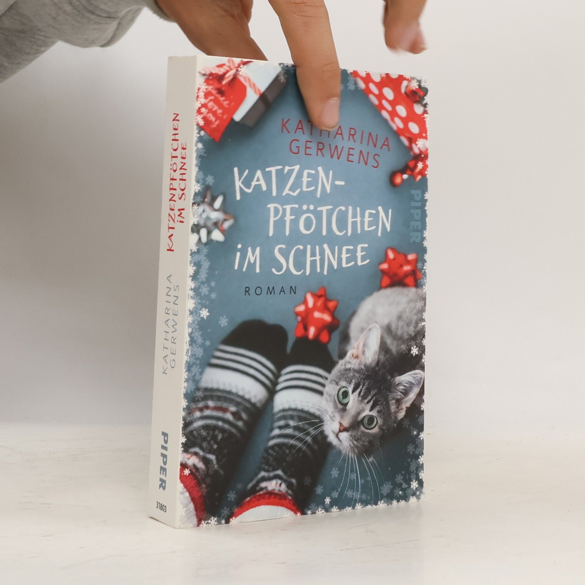 Katzenpfötchen im Schnee