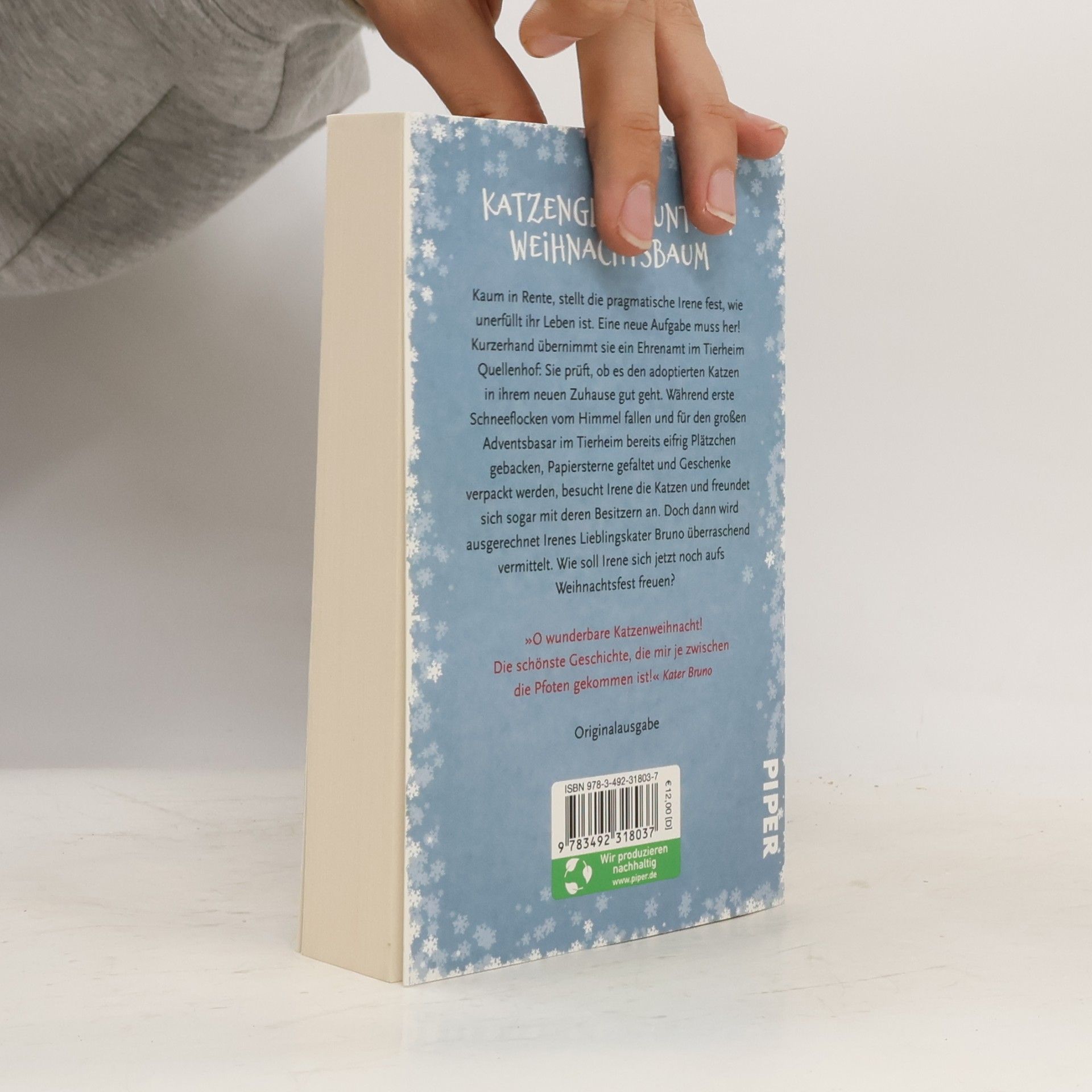 Katharina Gerwens Katzenpfötchen im Schnee