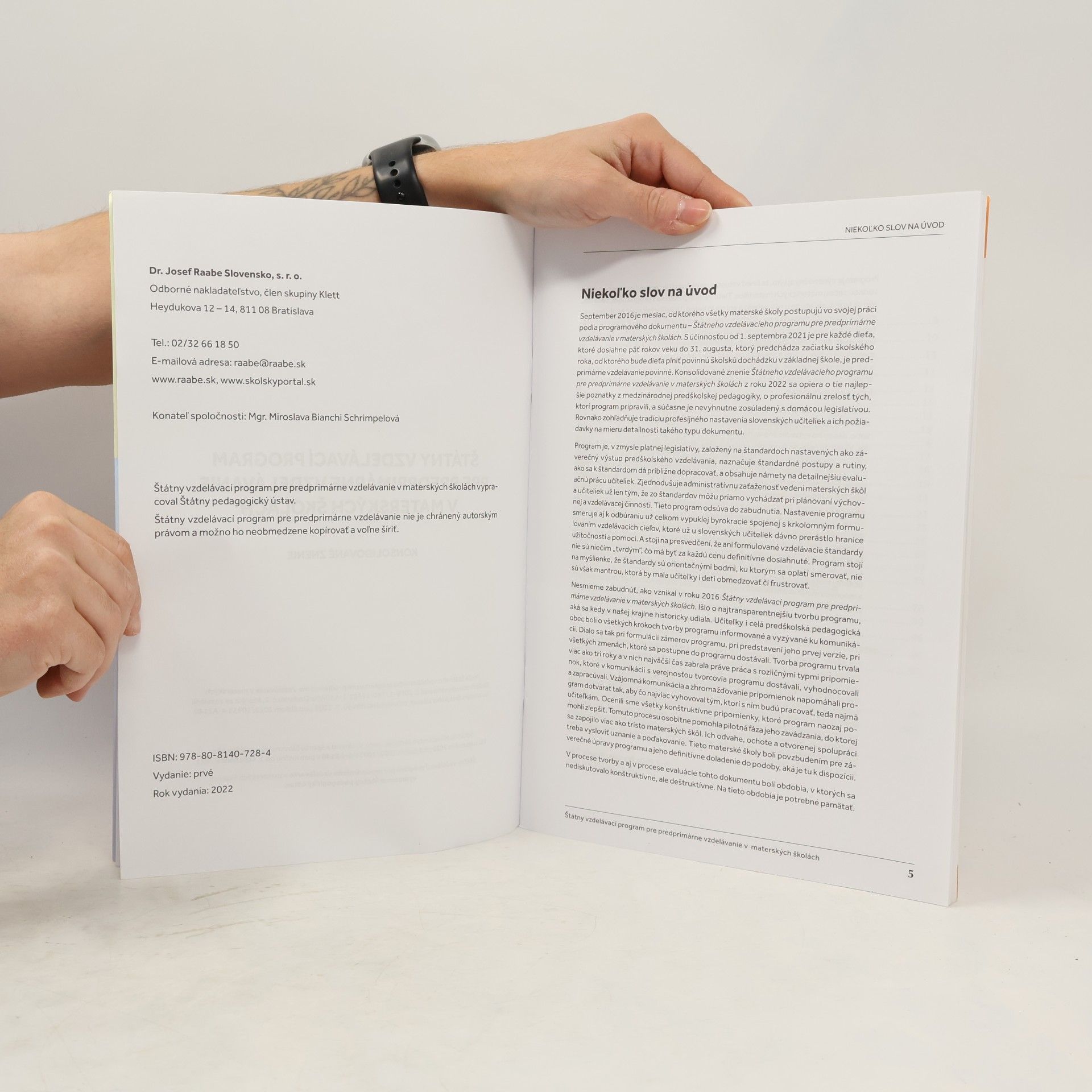 Autorenkollektiv Štátny vzdelávací program pre predprimárne vzdelávanie v materských školách