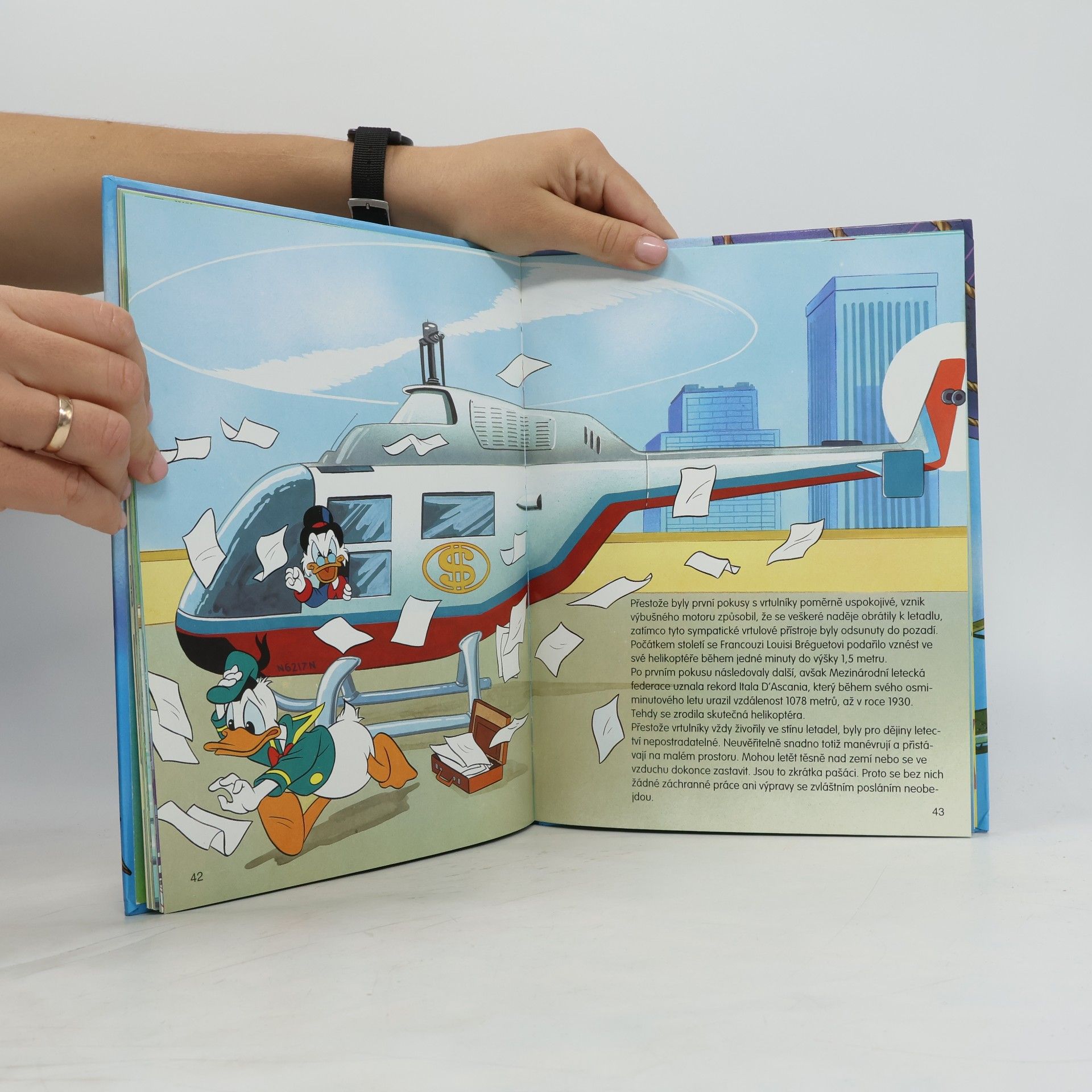 Walt Disney Donald a letadla