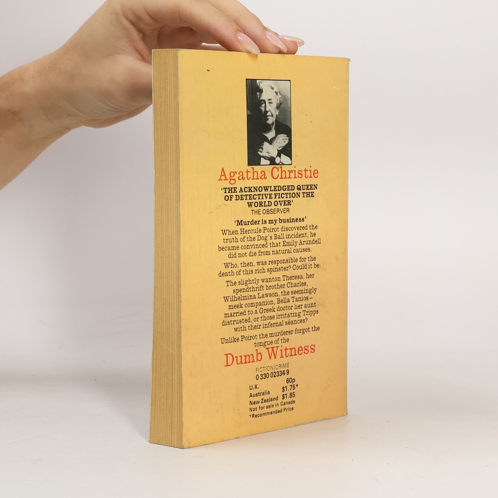 Agatha Christie Dumb Witness