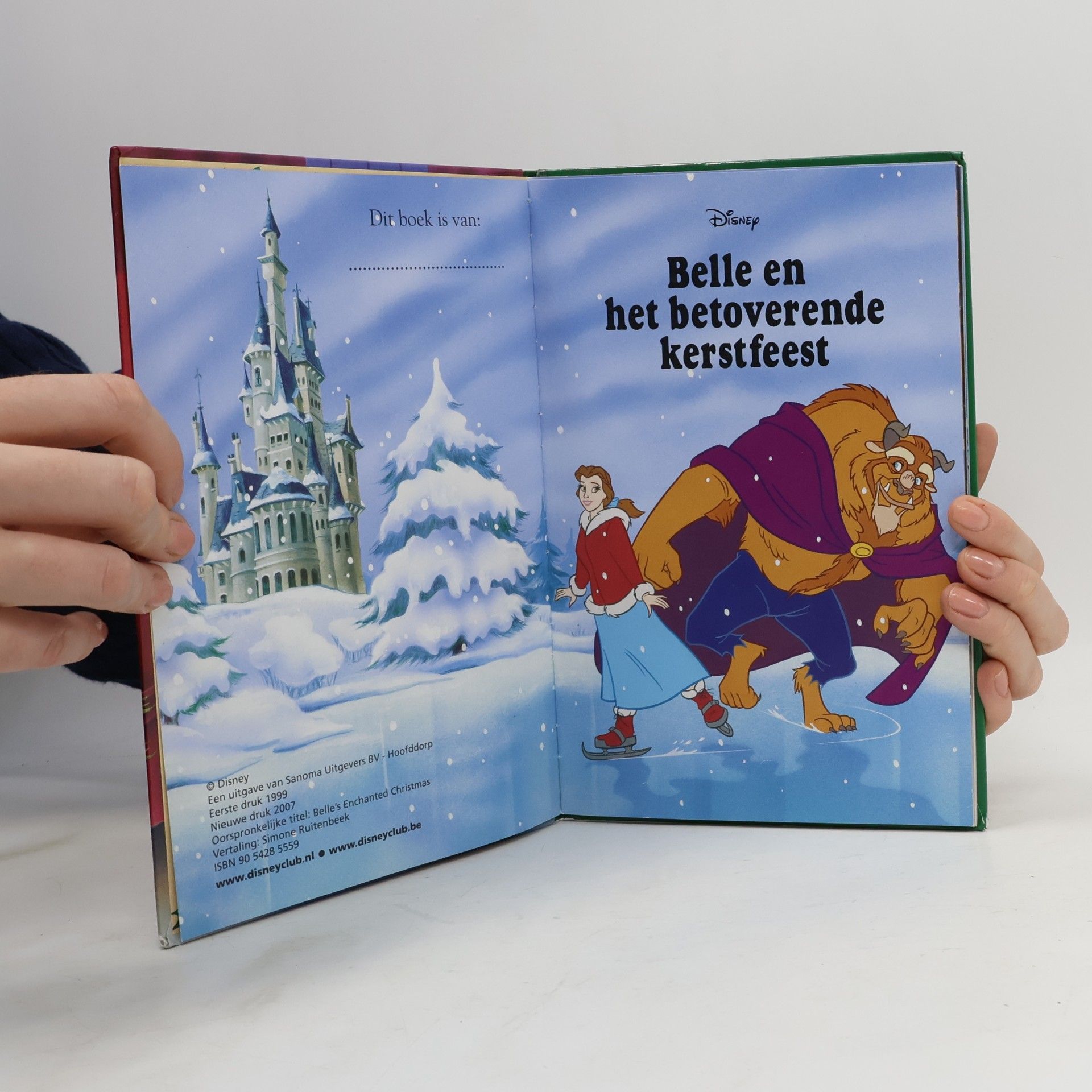 Simone Ruitenbeek Belle en het betoverende kerstfeest
