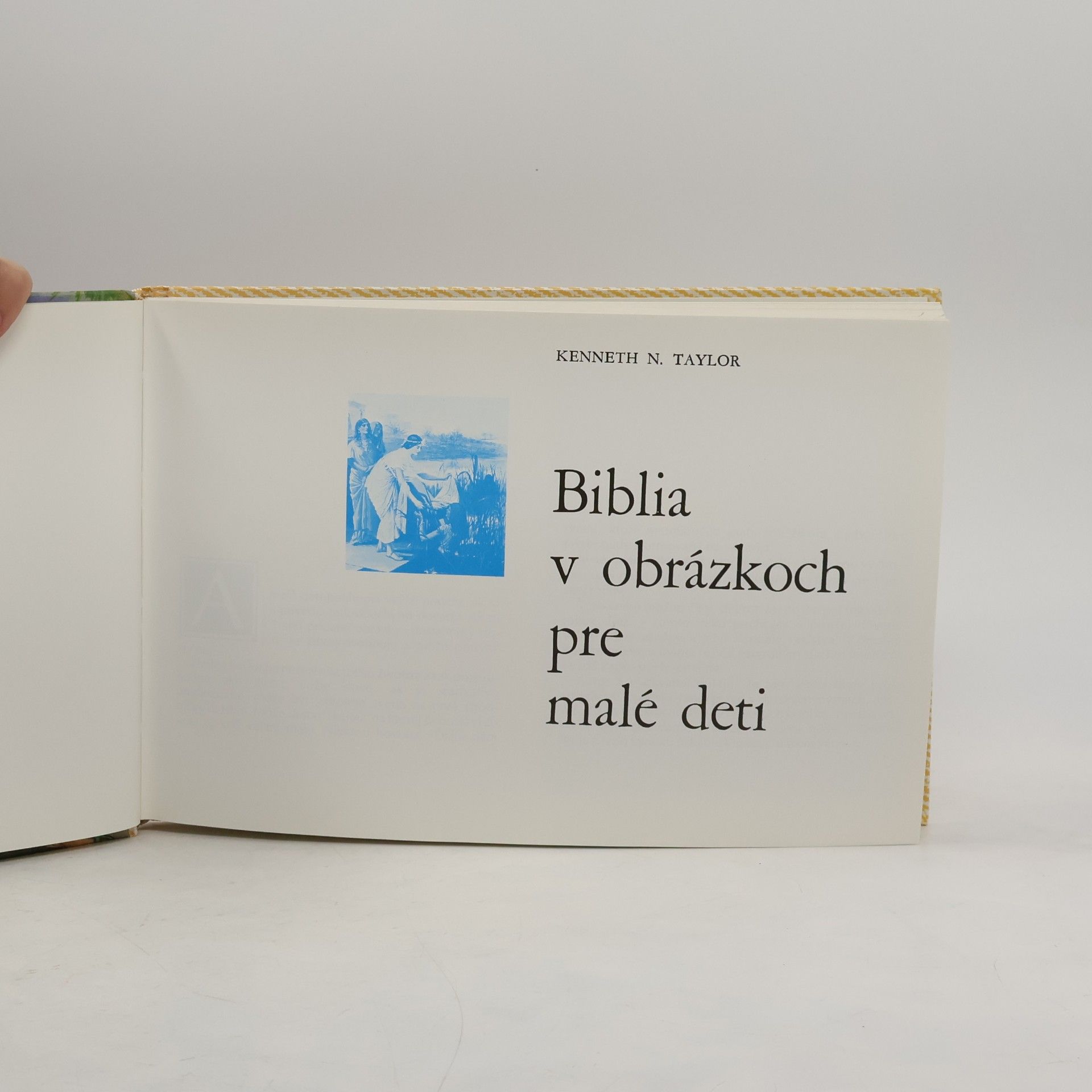 Kenneth N. Taylor Biblia v obrázkoch pre malé deti