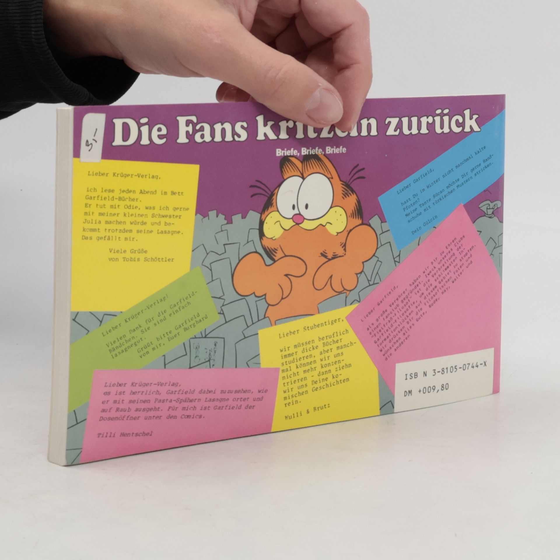 Jim Davis Garfield hat's voll drauf. Sein achtes Buch