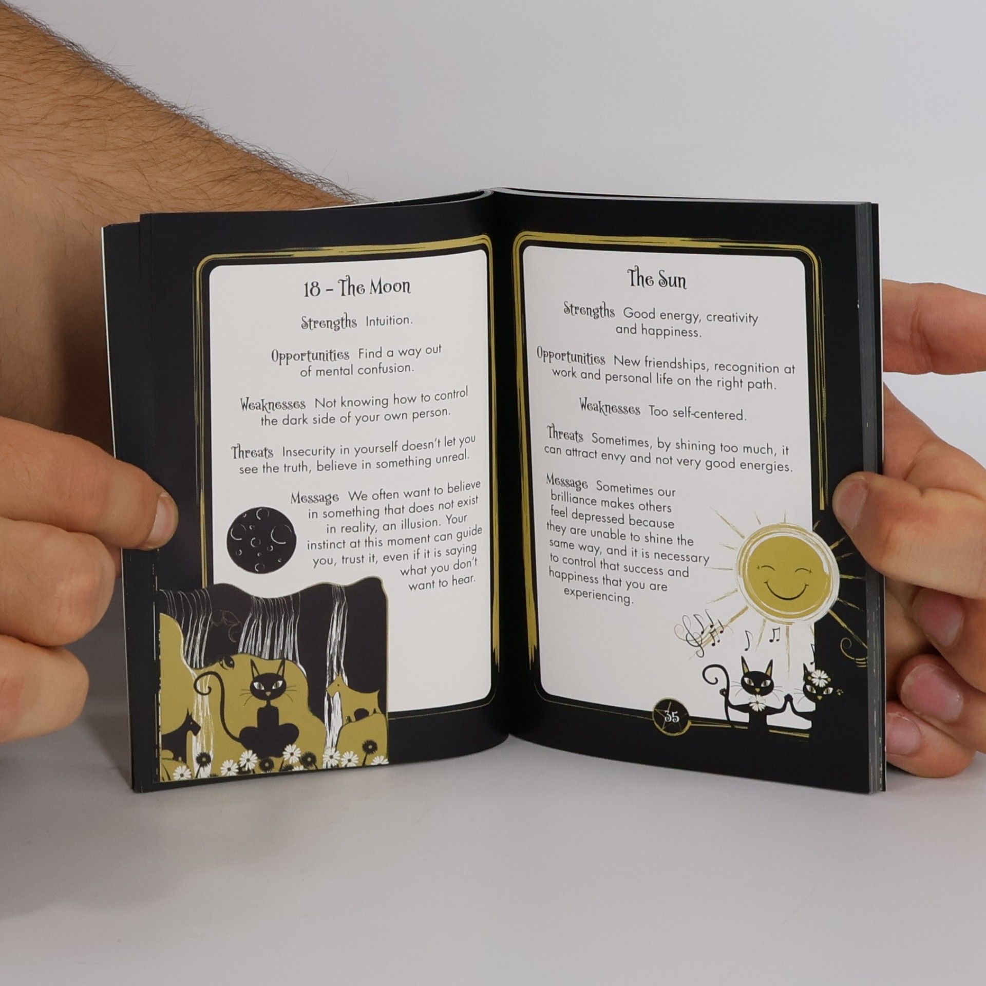 Helena de Almeida Golden Black Cat Tarot