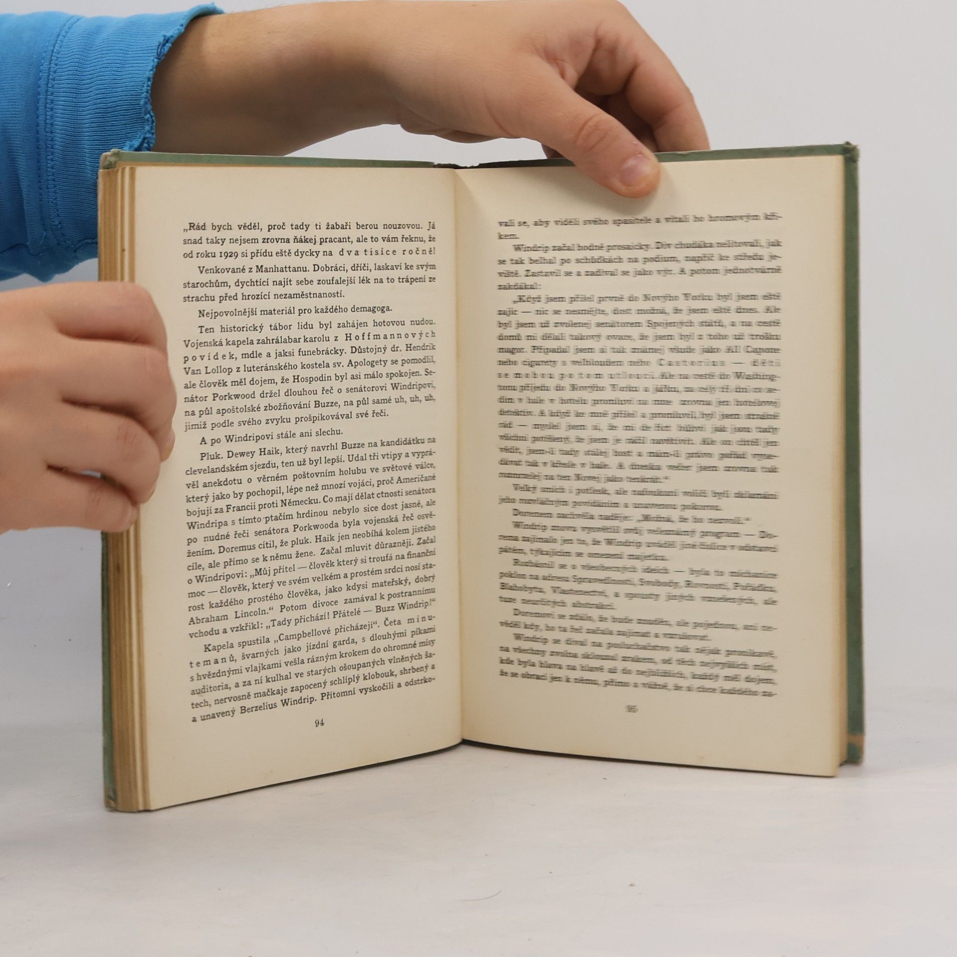 Sinclair Lewis U nás se to stát nemůže