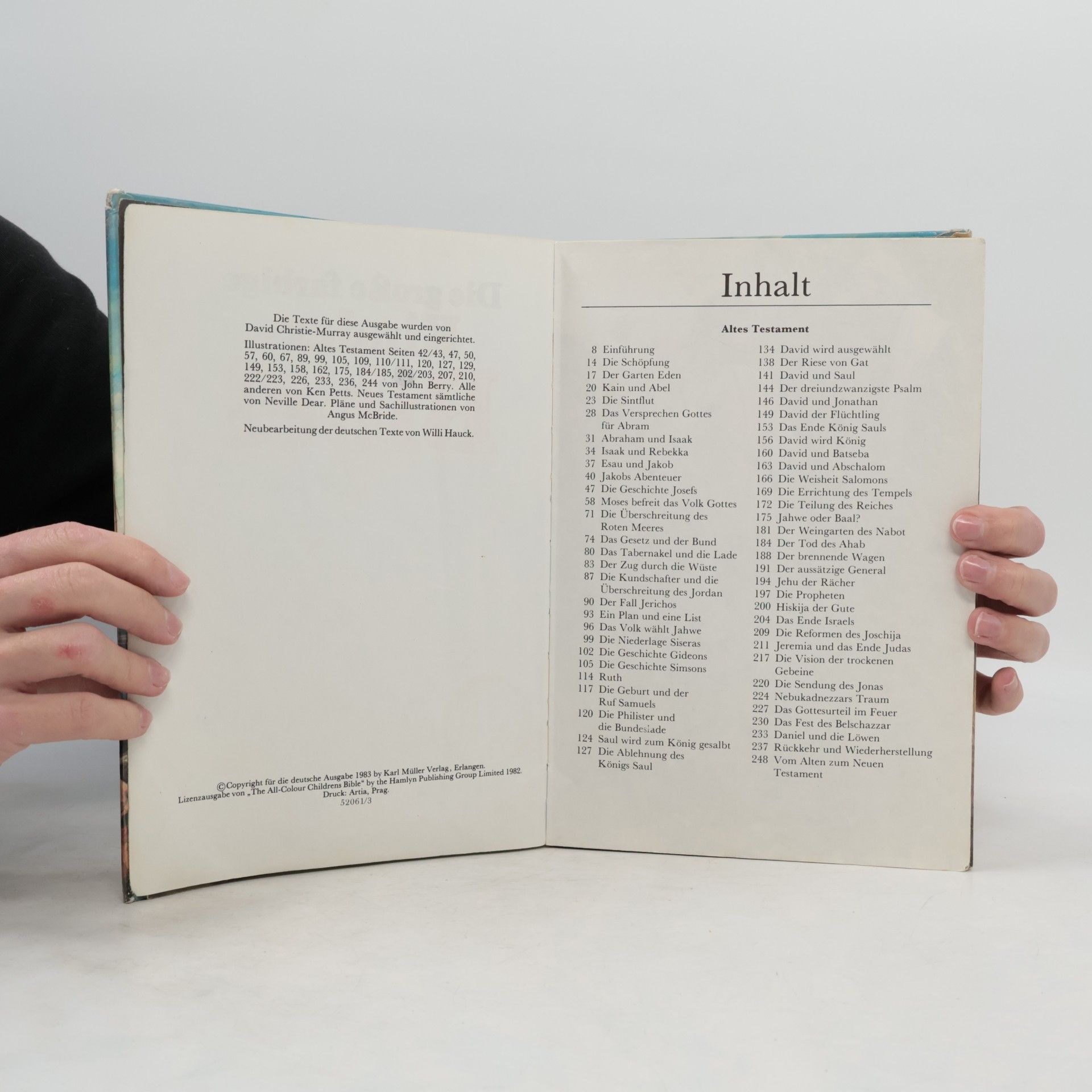 Various authors Die große farbige Kinder-Bibel
