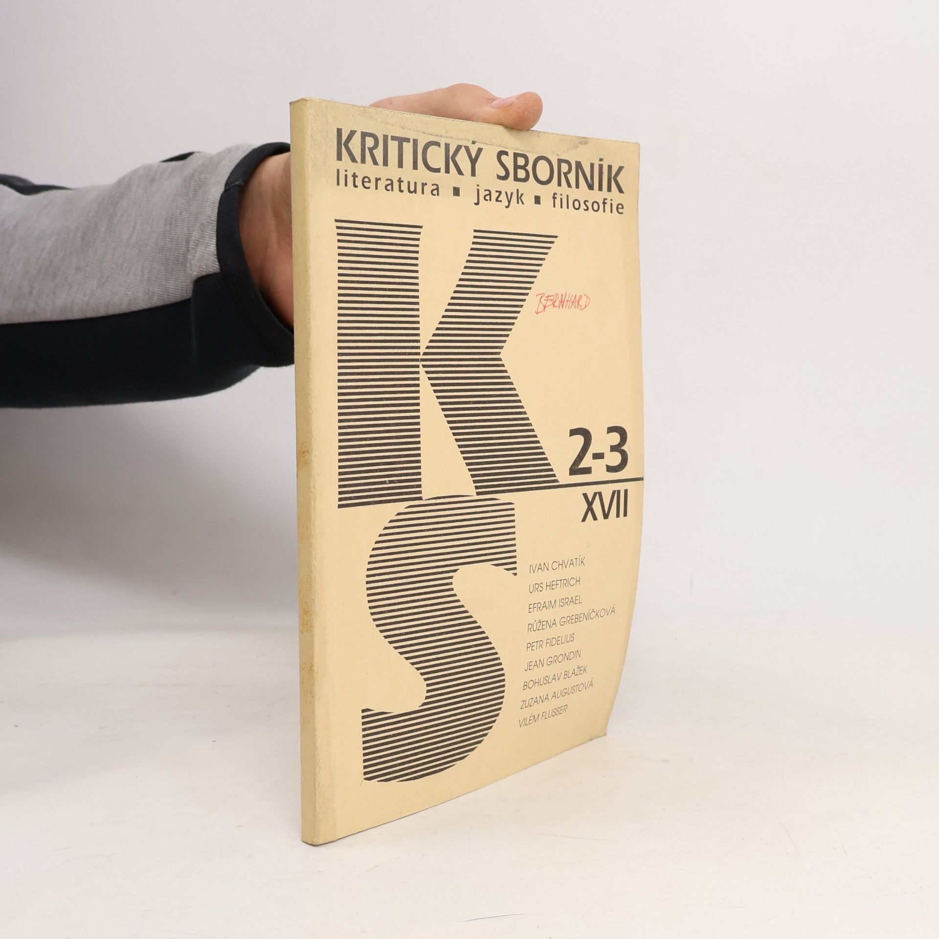 Kolektiv autorů Kritický sborník ročník XVII, č. 2-3