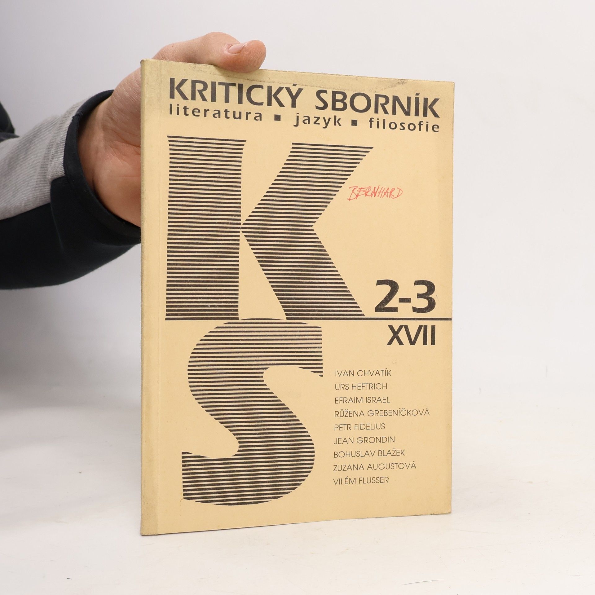 Kolektiv autorů Kritický sborník ročník XVII, č. 2-3