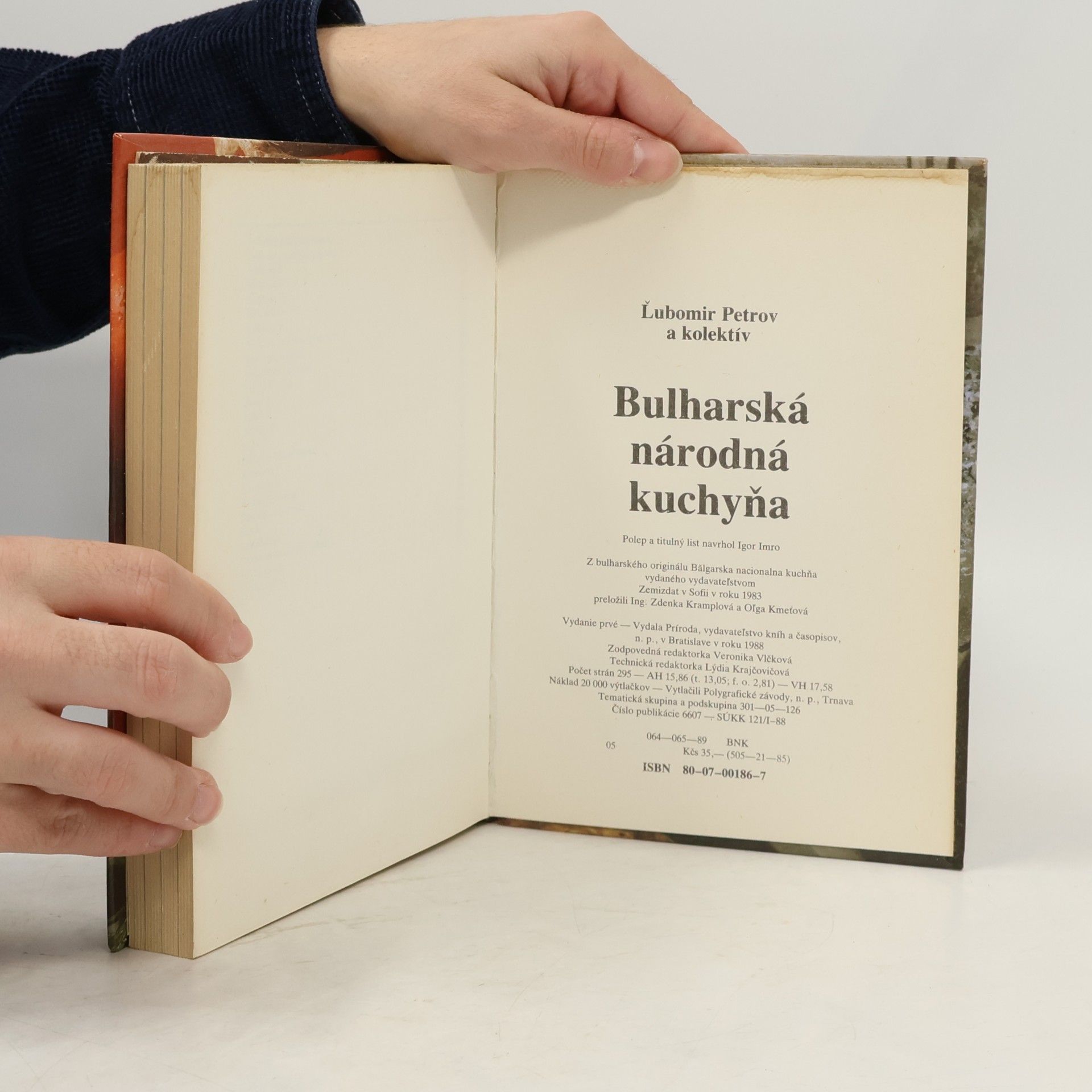 Ĺubomir Petrov Bulharská národná kuchyňa